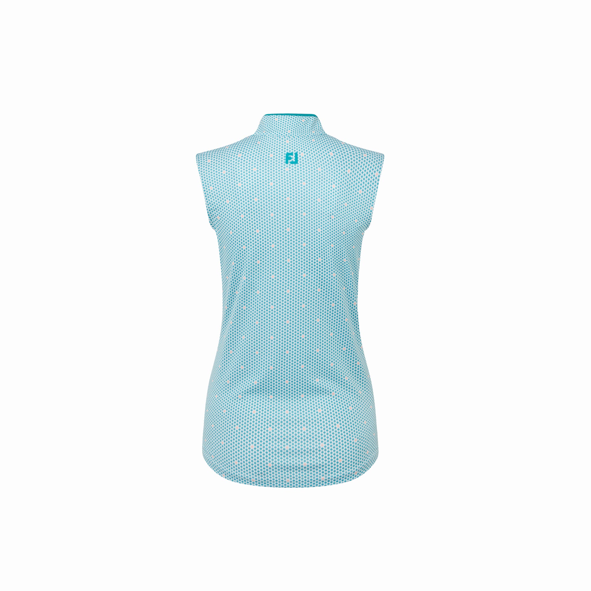 FJ ZIP FRONT TANK PRINTED NAVY / WHITE / DUSTY VIOLET