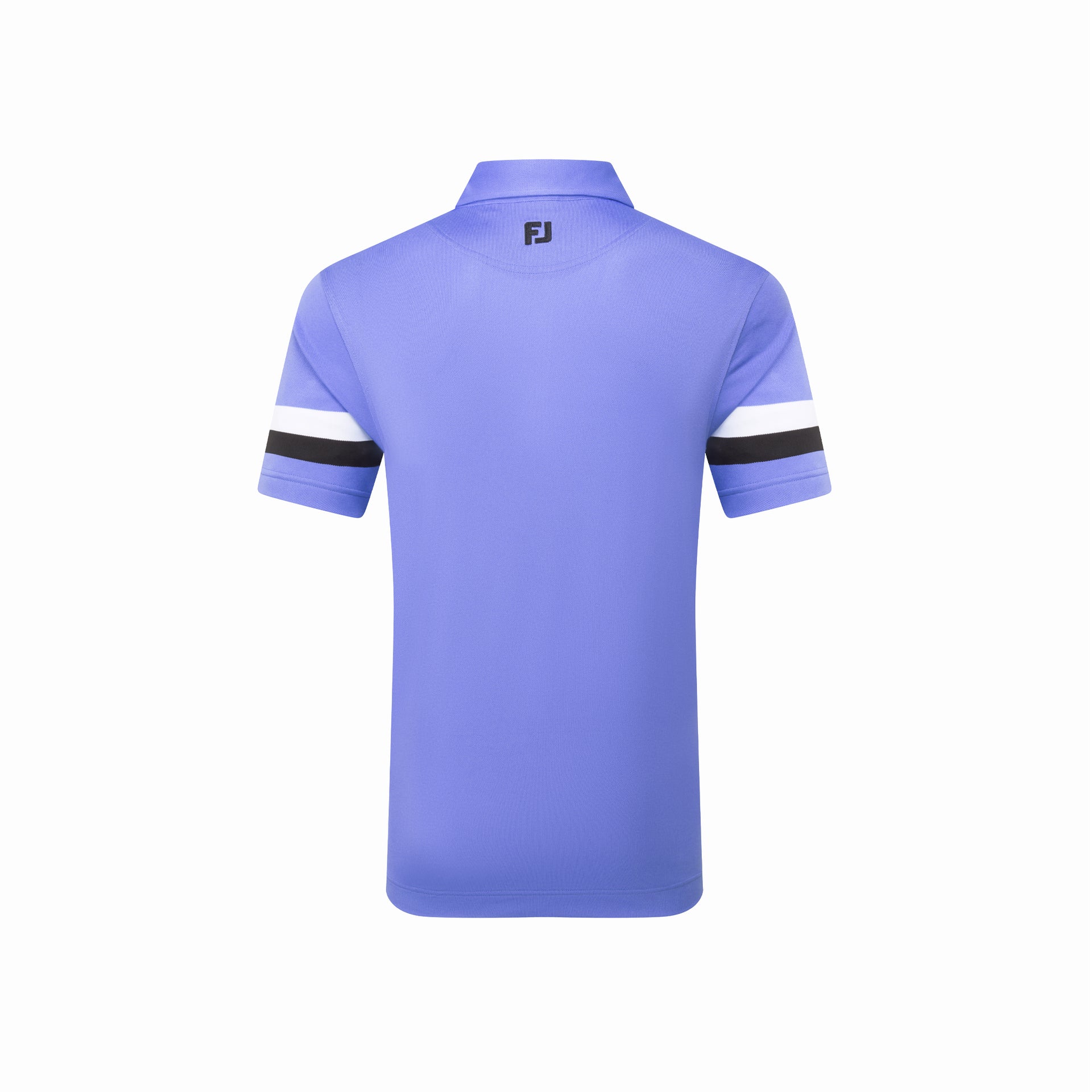 SLEEVE STRIPE PIQUE VIVID VIOLET / BLACK / WHITE
