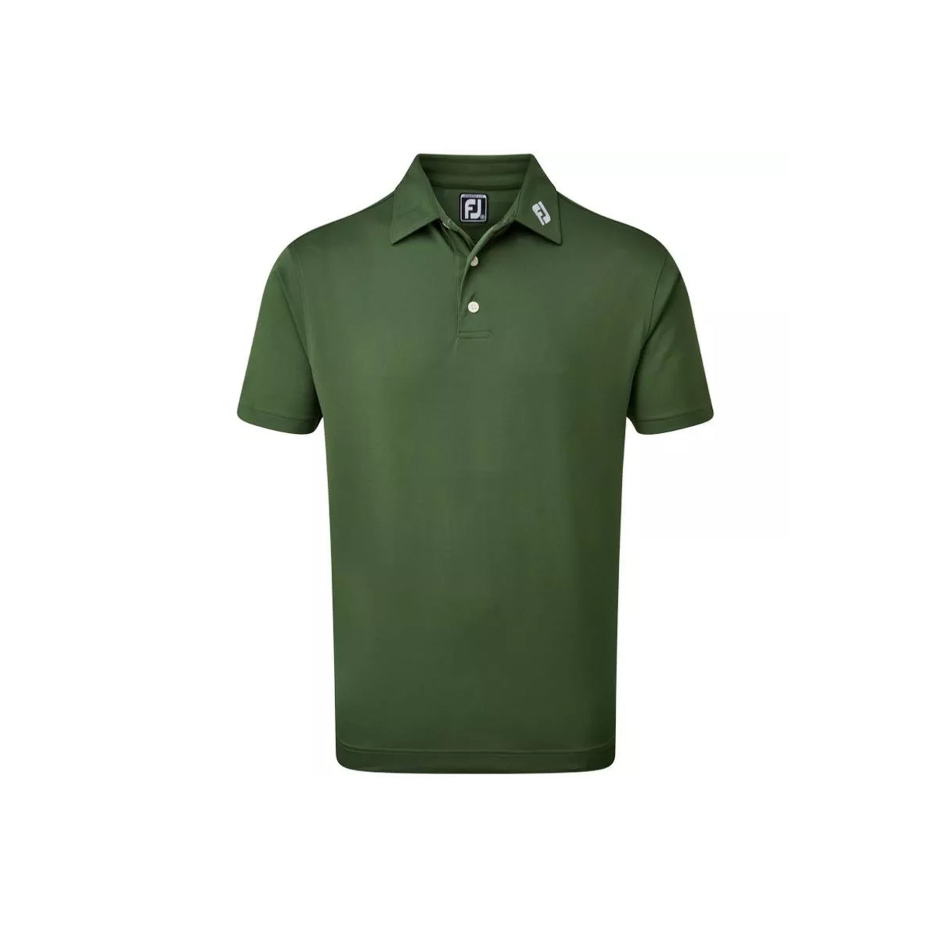 FJ STRETCH PIQUE SOLID ATHLETIC OLIVE L