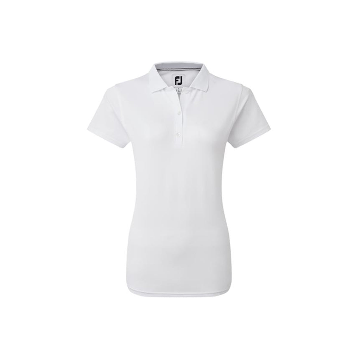 FJ PIQ SHIRT WOMENS WHITE L