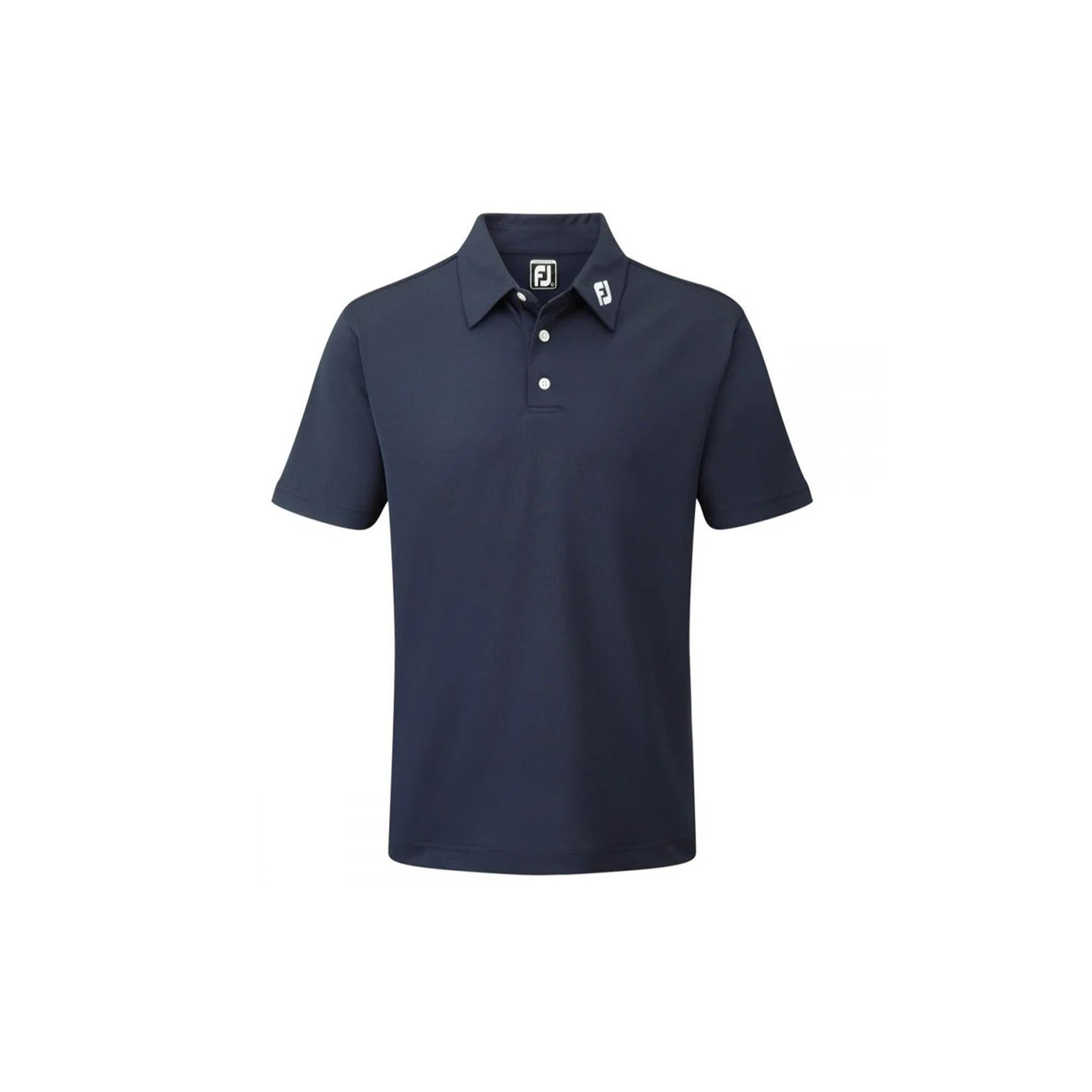 FJ STRETCH PIQUE SOLID SHIRT ATHLETIC FIT NAVY 3XL
