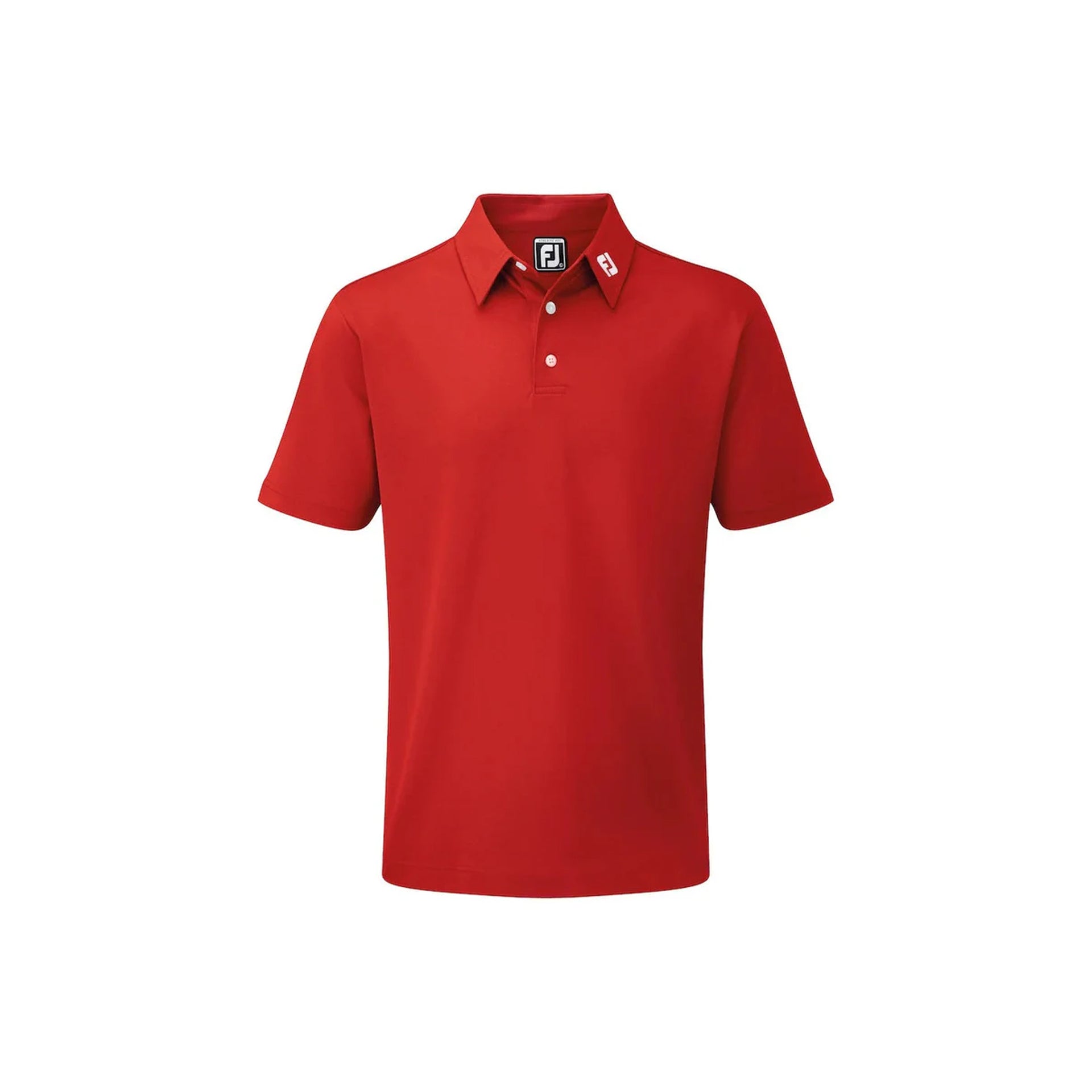 FJ STRETCH PIQUE SOLID SHIRT ATHLETIC FIT RED 3XL