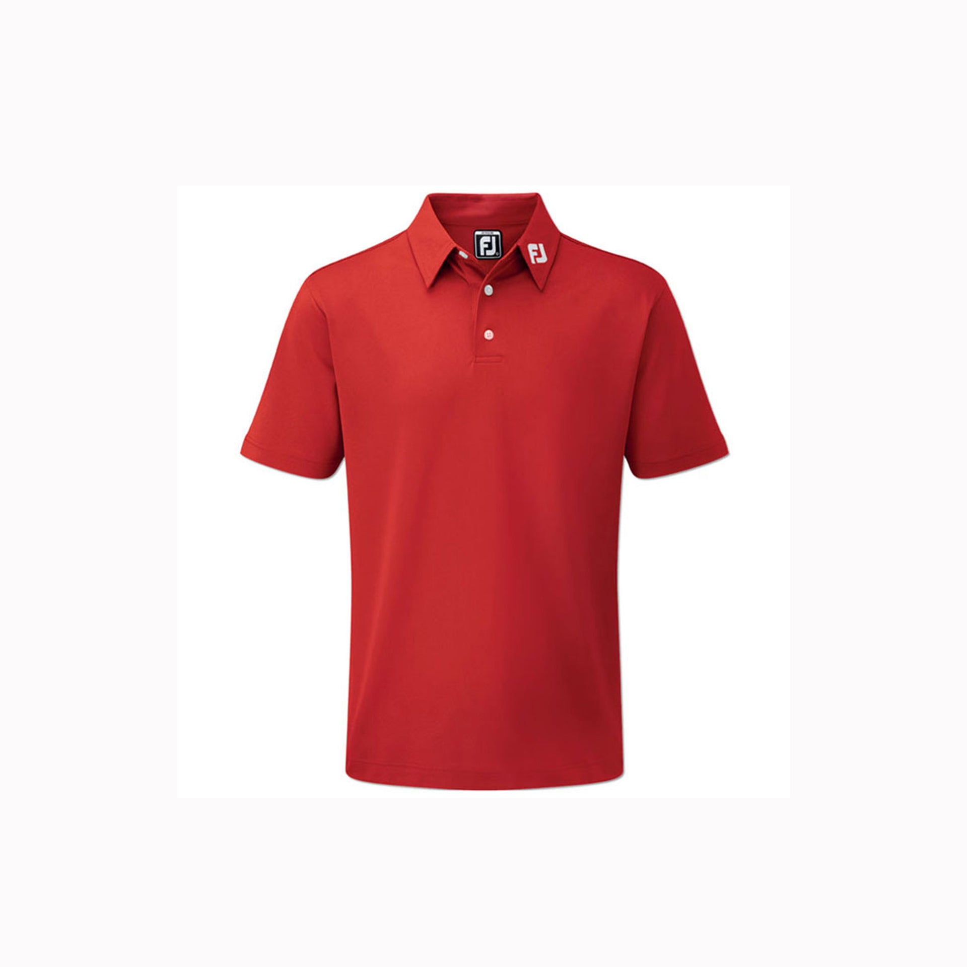 FJ JUNIOR STRETCH PIQUE RED
