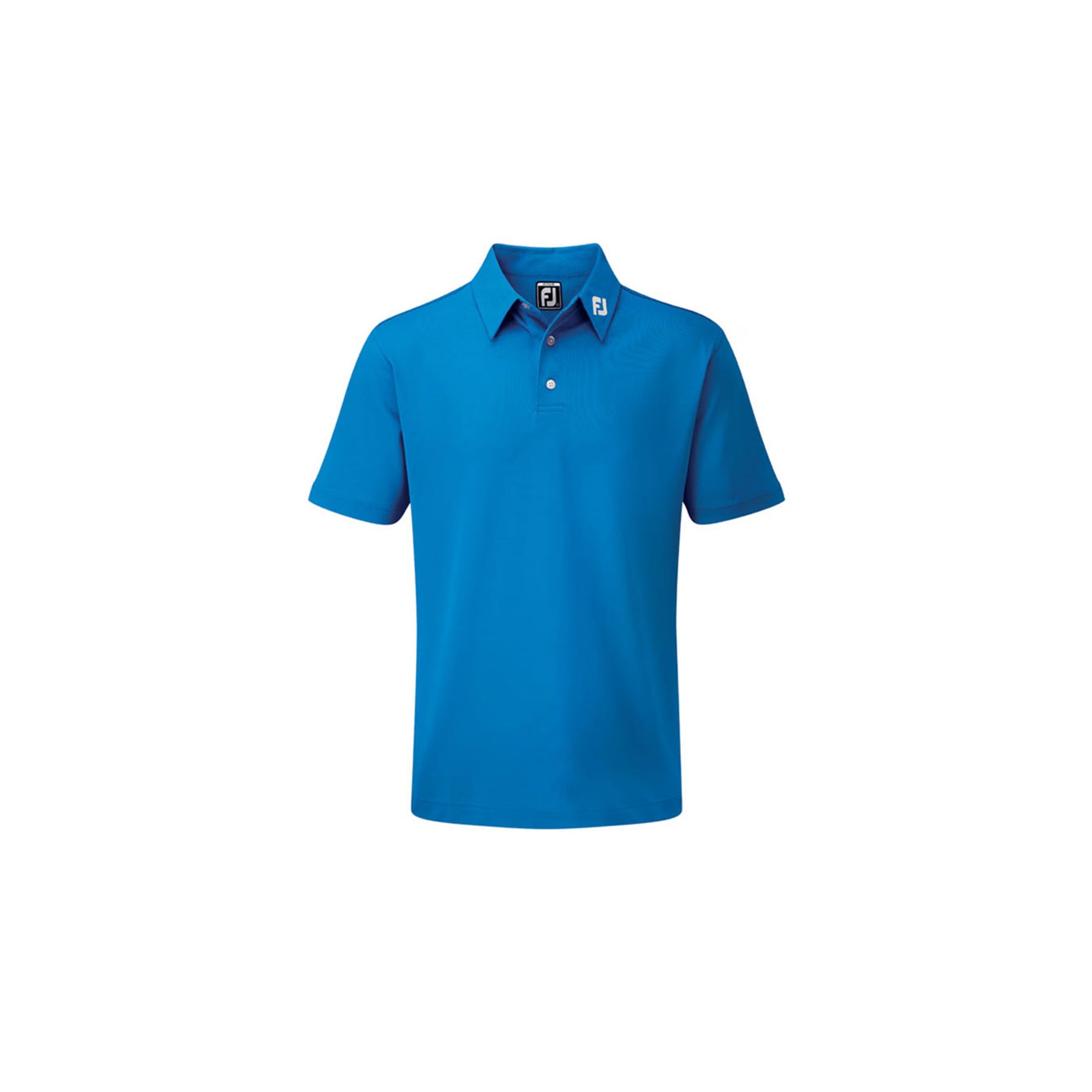 FJ JUNIOR STRETCH PIQUE SOLID COBALT M