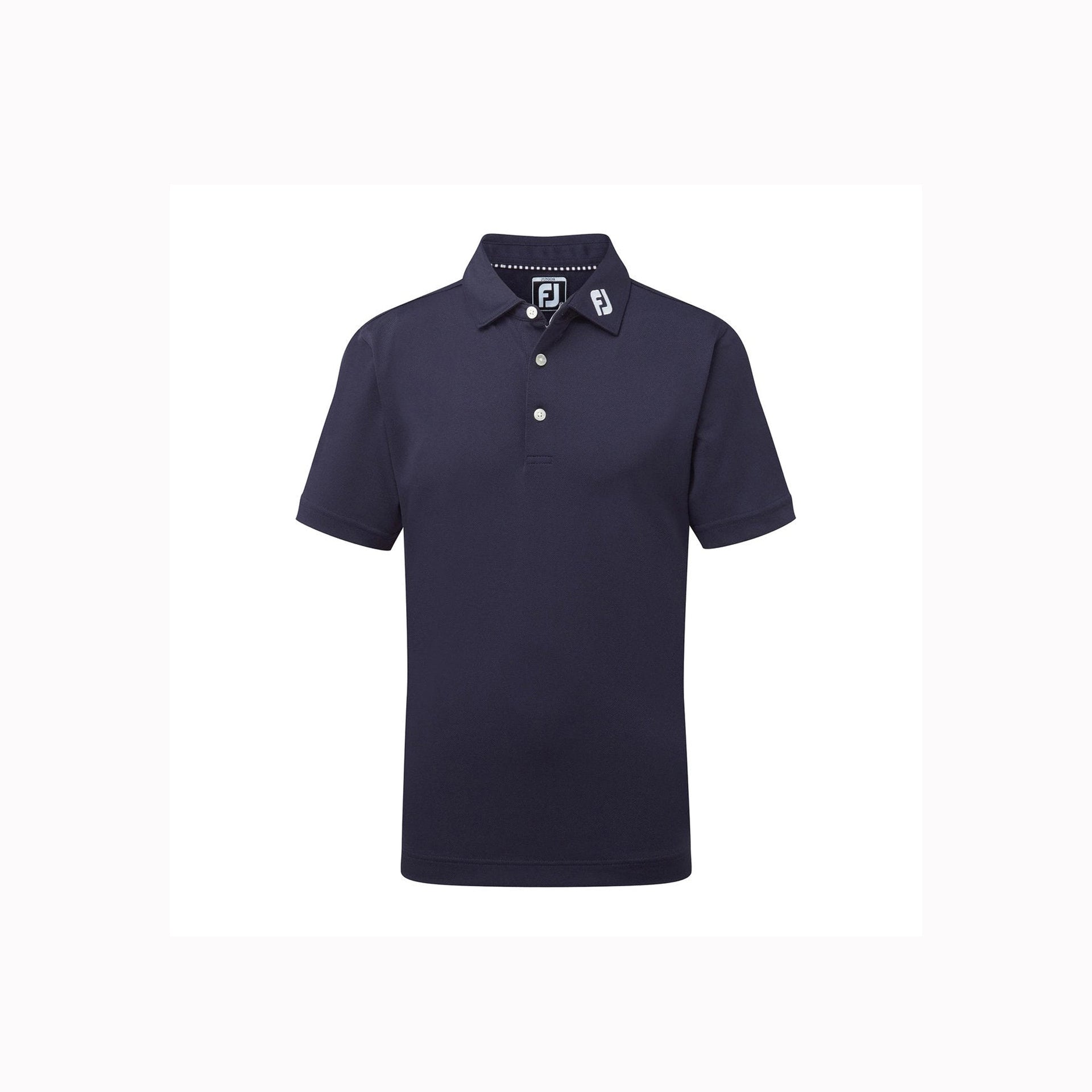 FJ JUNIOR STRETCH PIQUE SOLID NAVY