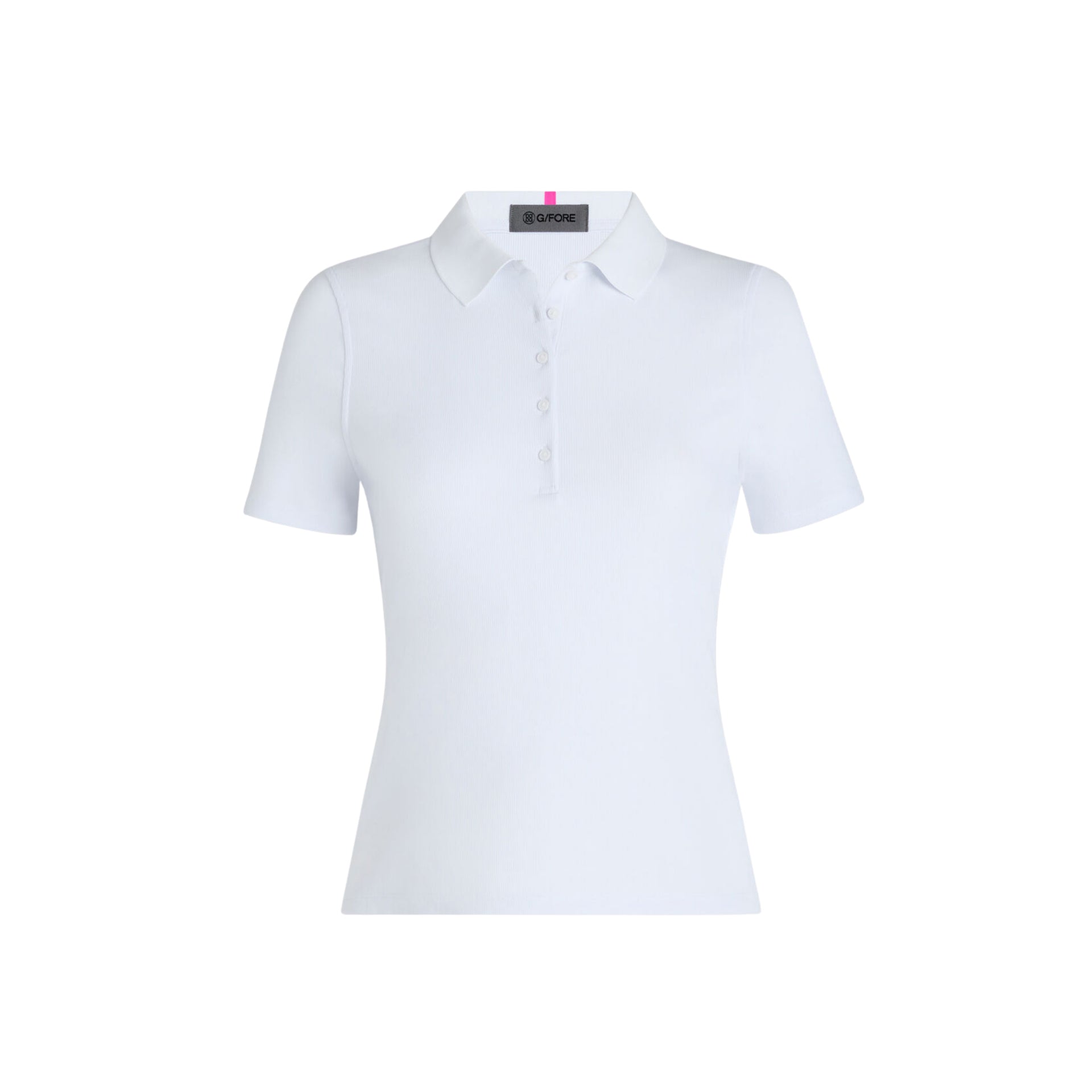 G4 RIBBED TECH NYLON POLO SNOW