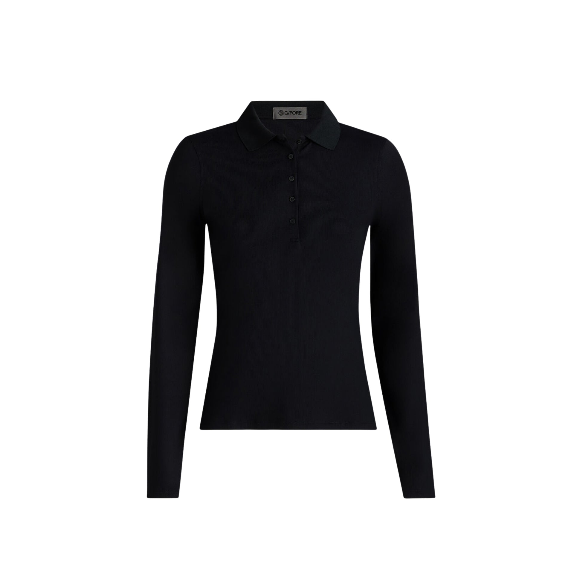 G4 RIBBED TECH NYLON LONG SLEEVE POLO DAYBREAK
