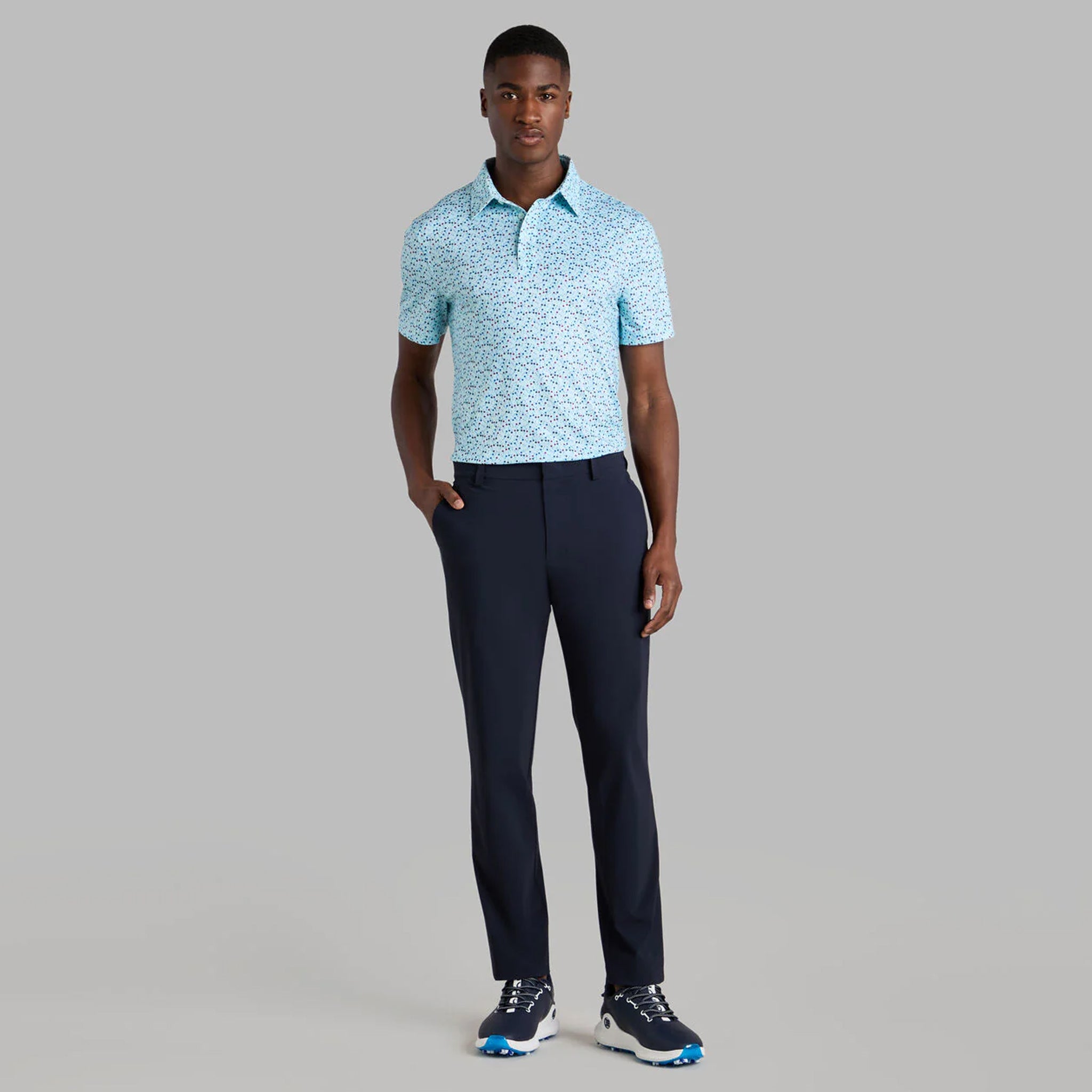 G4 AYE POPPY TECH JERSEY POLO DAYBREAK / S