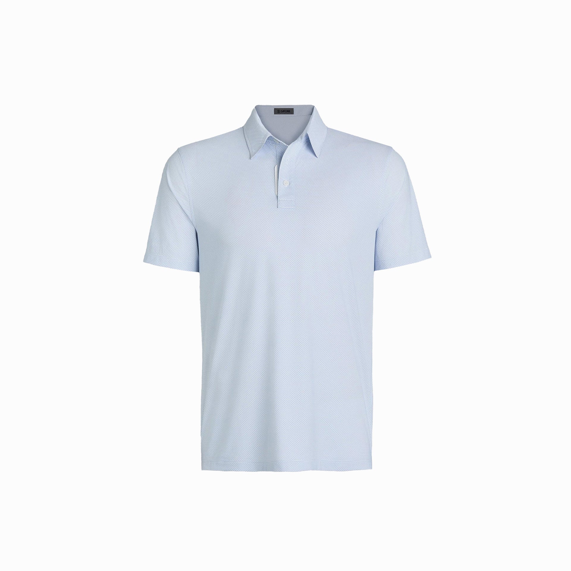 G4 SCALLOP WARP KNIT POLO BLUSH / S