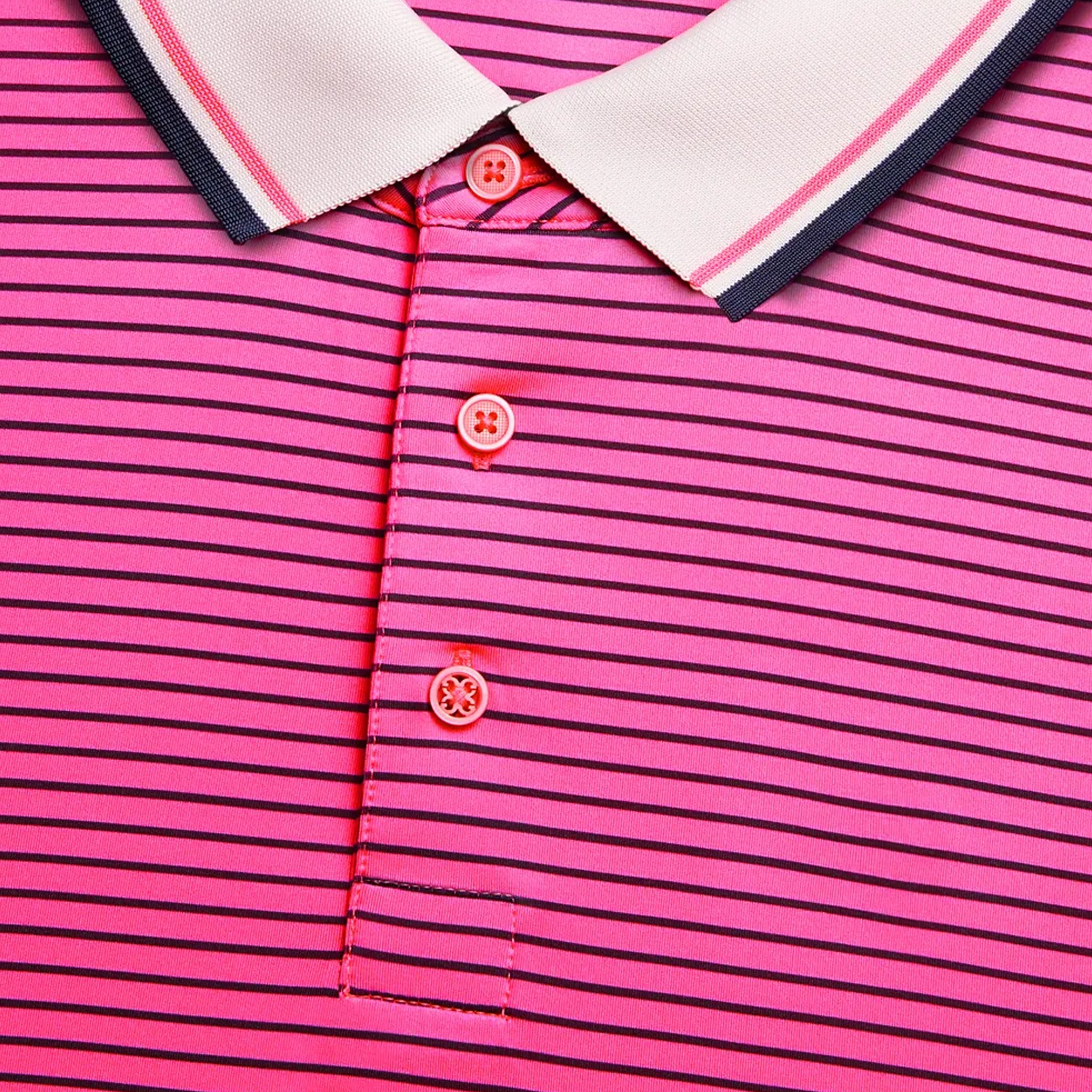 G4 CIRCLE GS TECH JERSEY POLO KNOCKOUT PINK / S