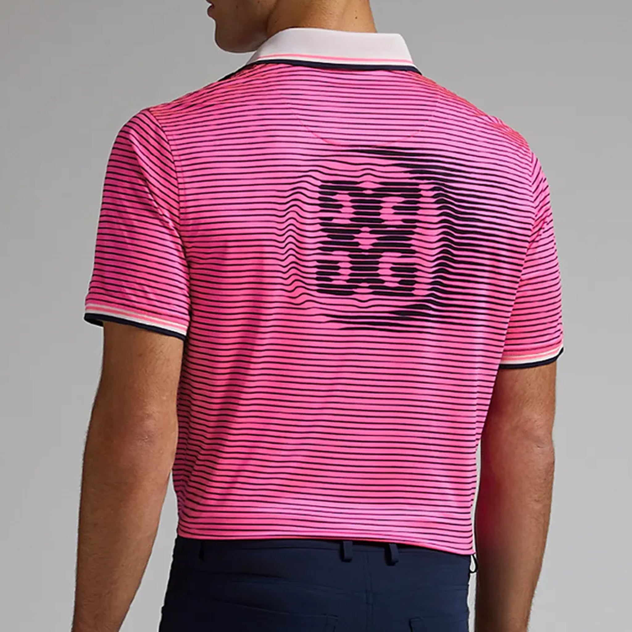 G4 CIRCLE GS TECH JERSEY POLO KNOCKOUT PINK / S