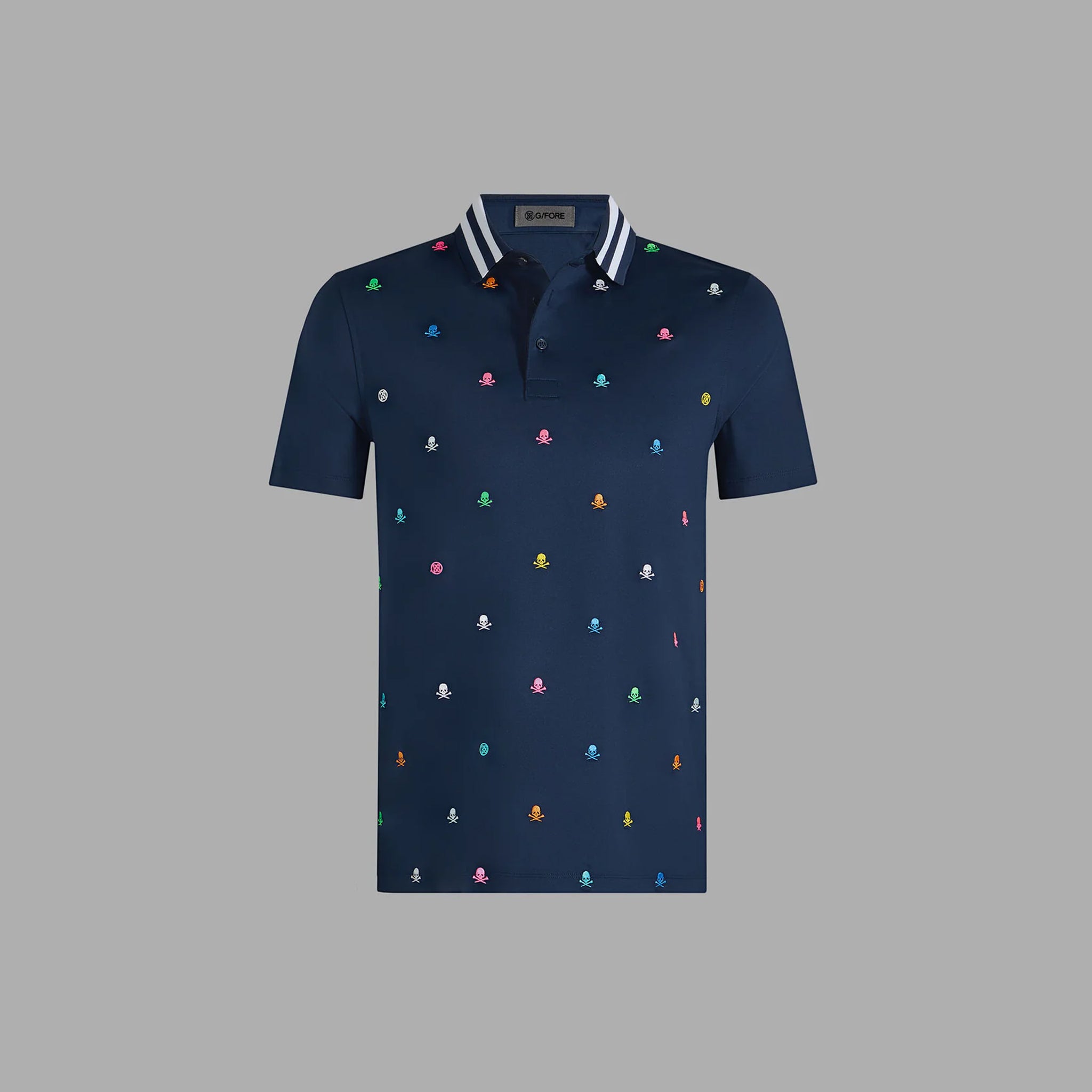 G4 EMBROIDERED TECH JERSEY POLO TWILIGHT / S