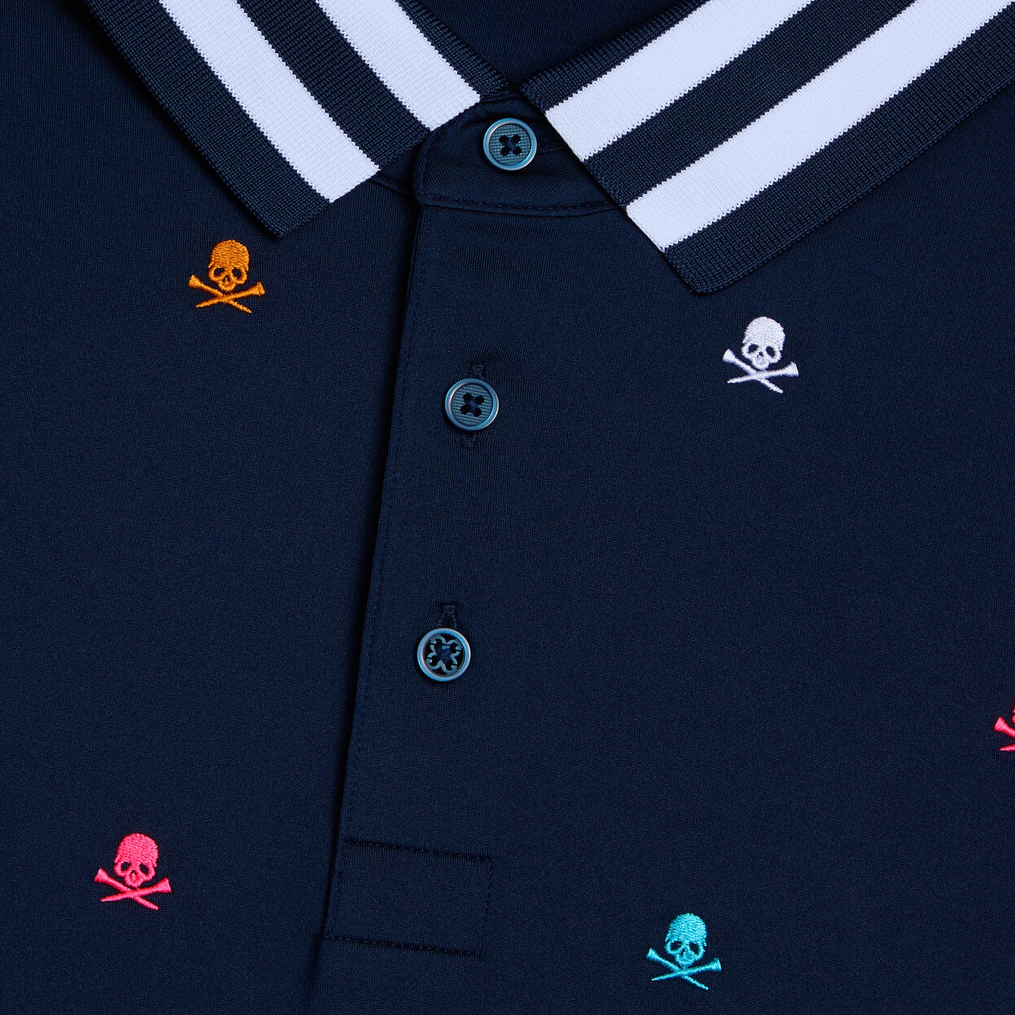 G4 EMBROIDERED TECH JERSEY POLO TWILIGHT / S