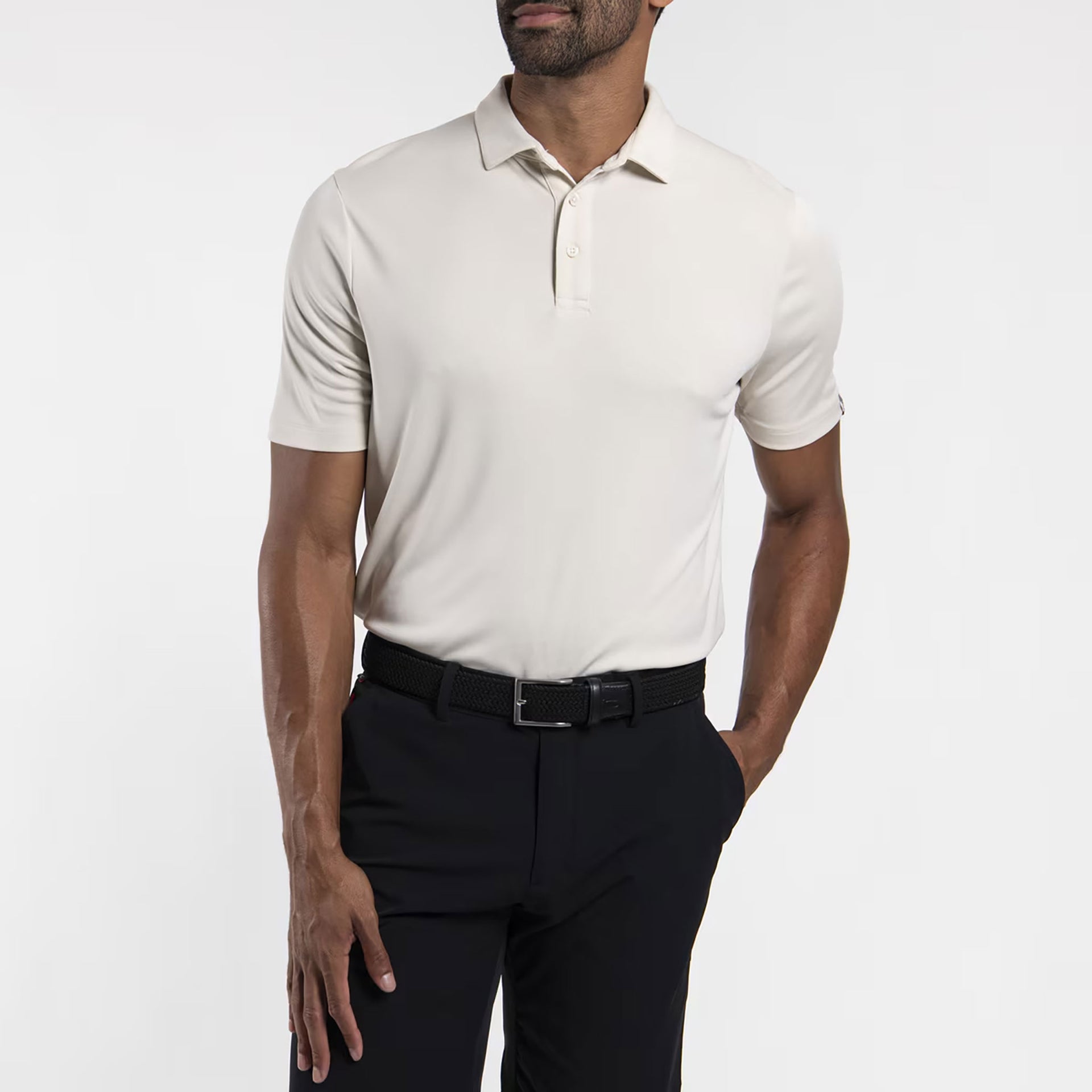 KJUS MEN KALLEN POLO S/S WHITE / 48