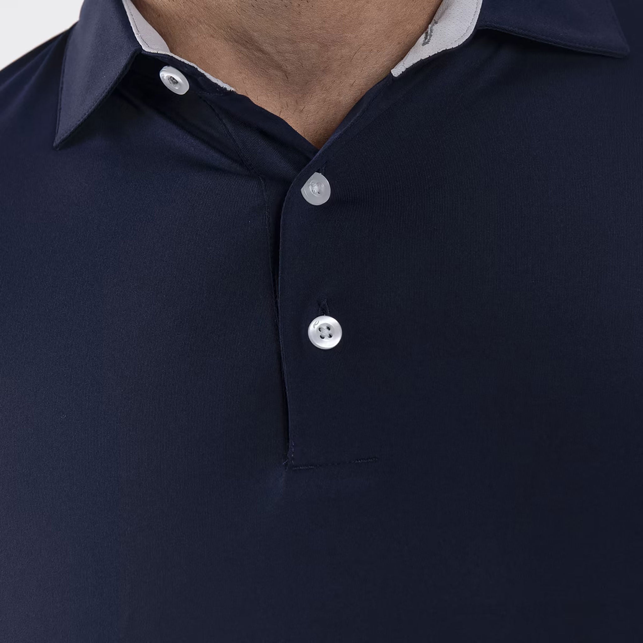 KJUS MEN SOREN POLO L/S ATLANTA BLUE / 48