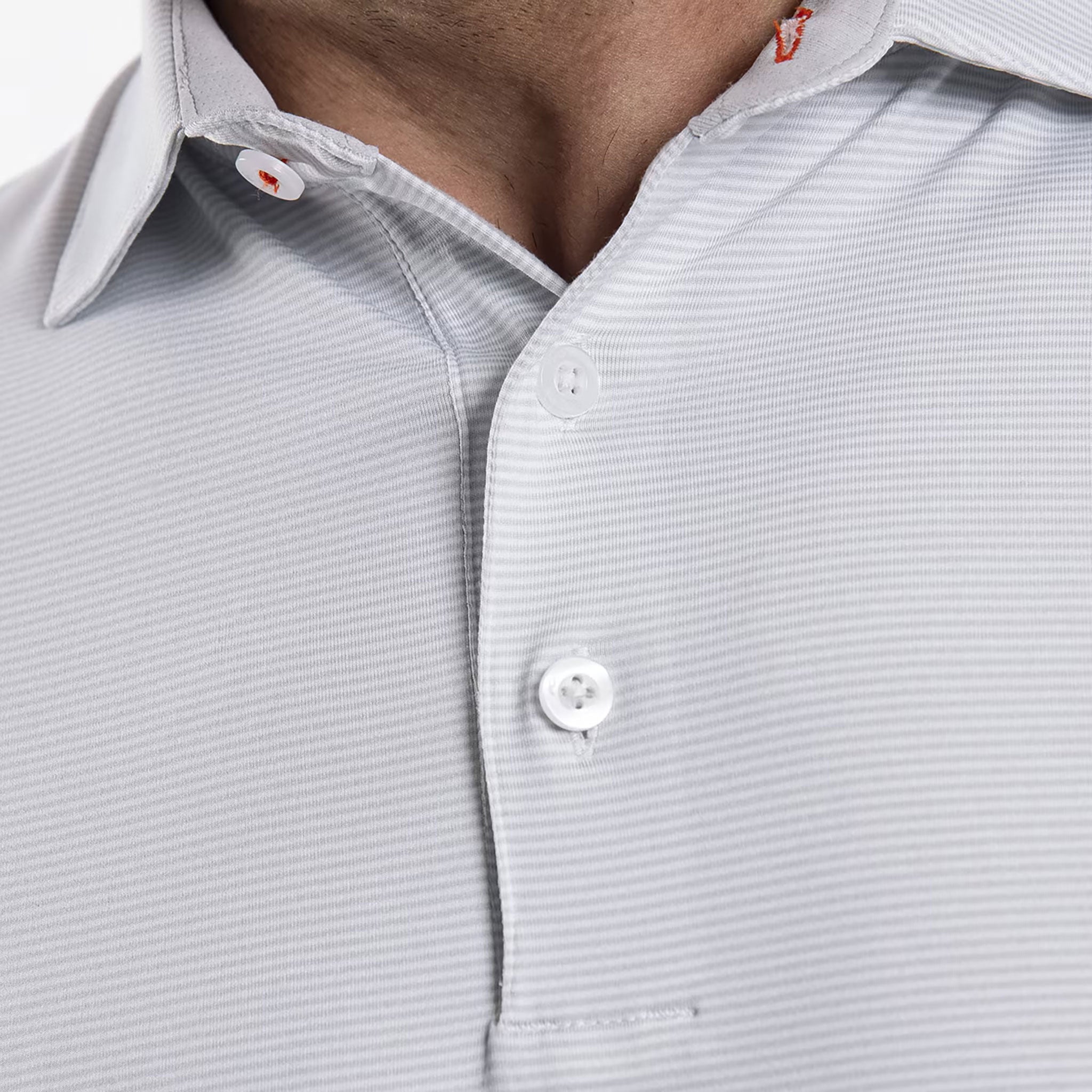 KJUS MEN SOREN POLO S/S WHITE/ALLOY / 48