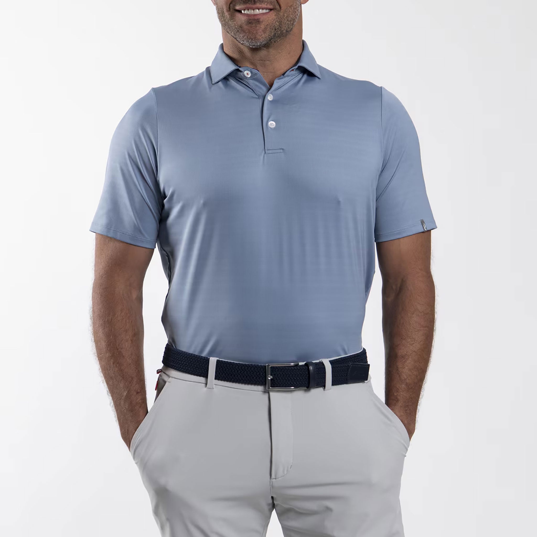 KJUS MEN PINES POLO S/S NEPTUNE / 48