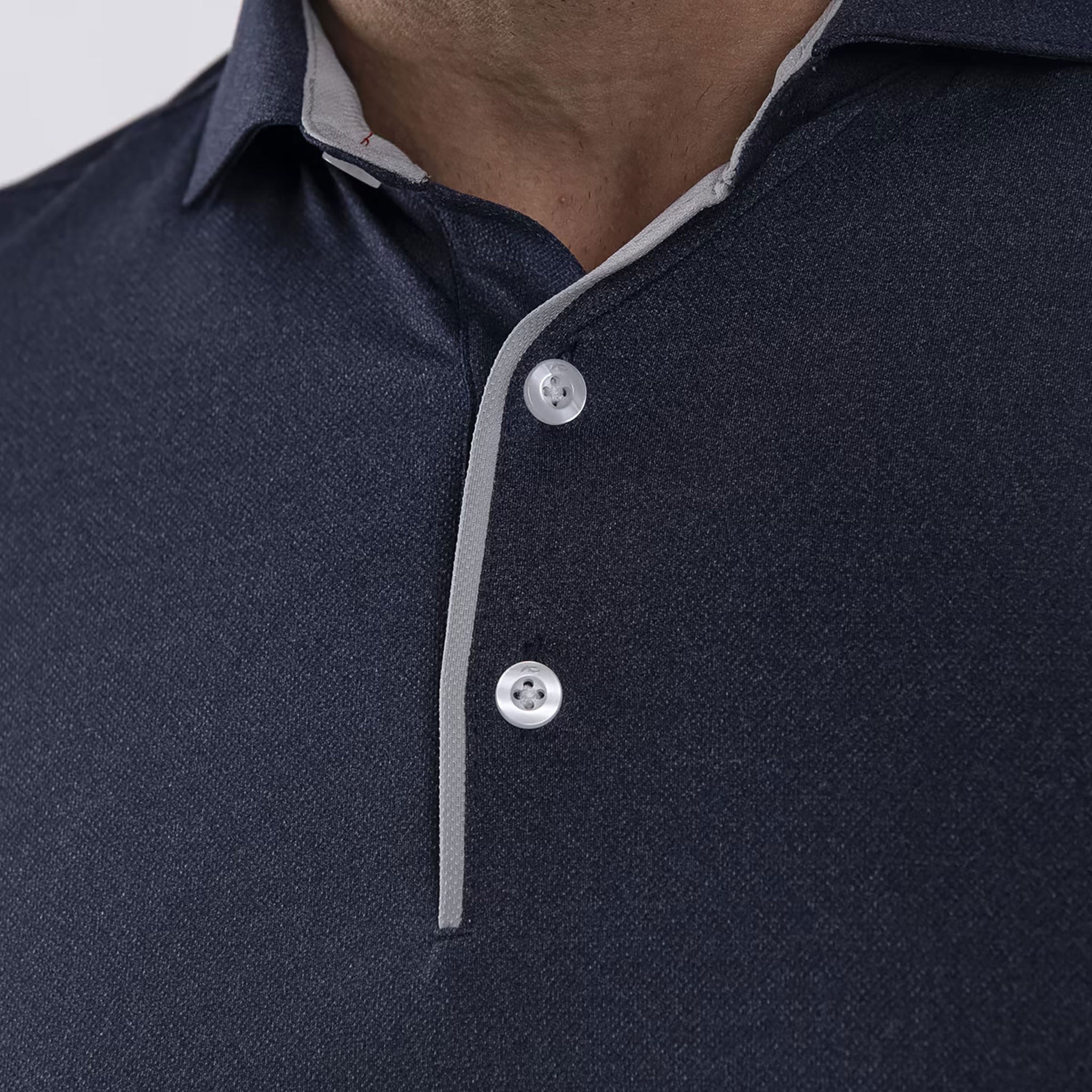 KJUS MENS ANDREWS COOLING POLO S/S ATLANTA BLUE/ALLOY / 48
