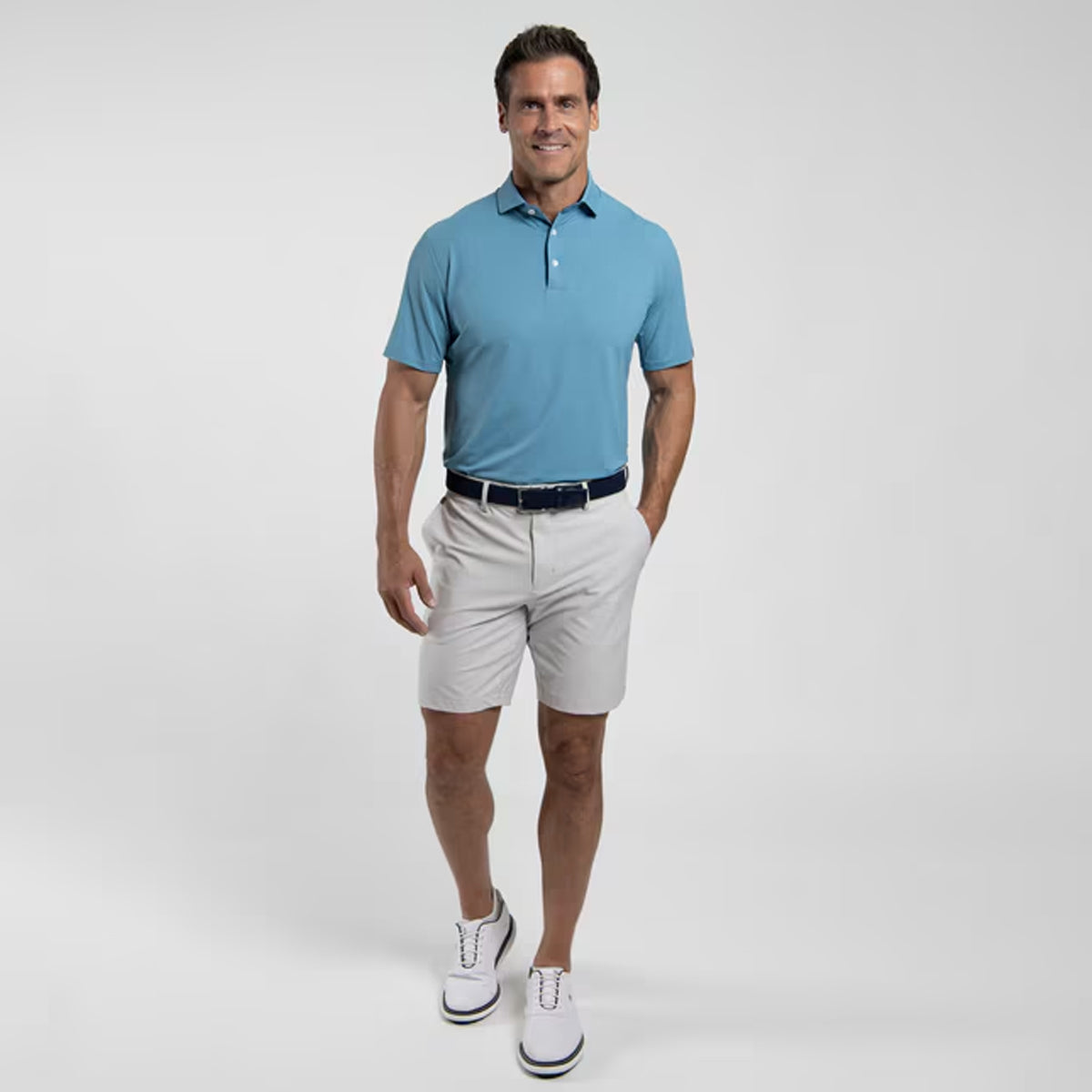 KJUS GOLFER POLO ATLANTA BLUE