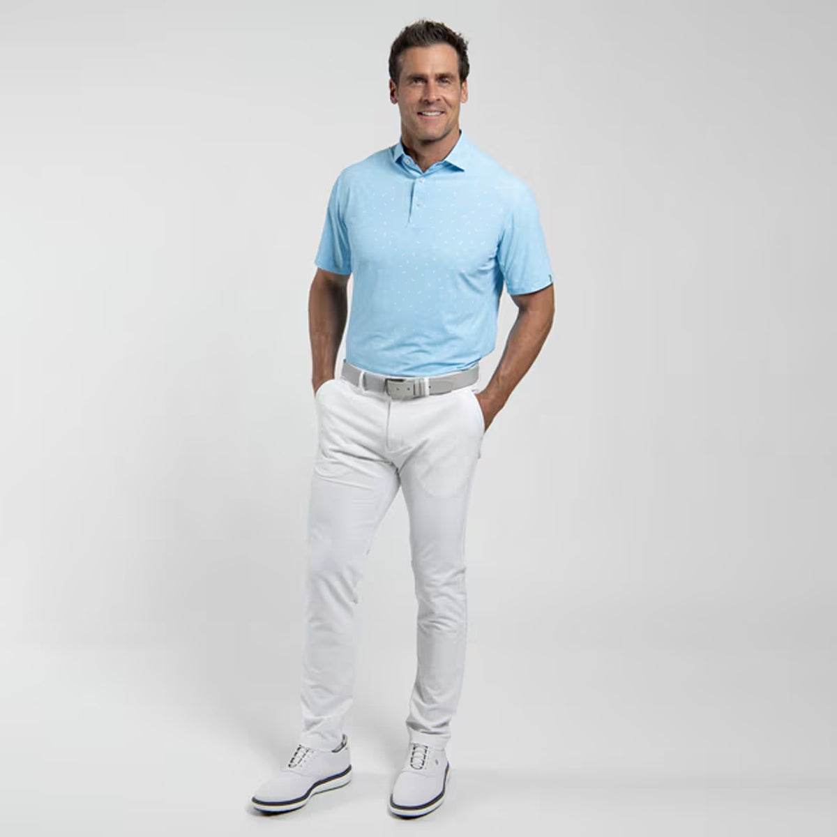 KJUS GOLFER POLO POOLSIDE/WHITE