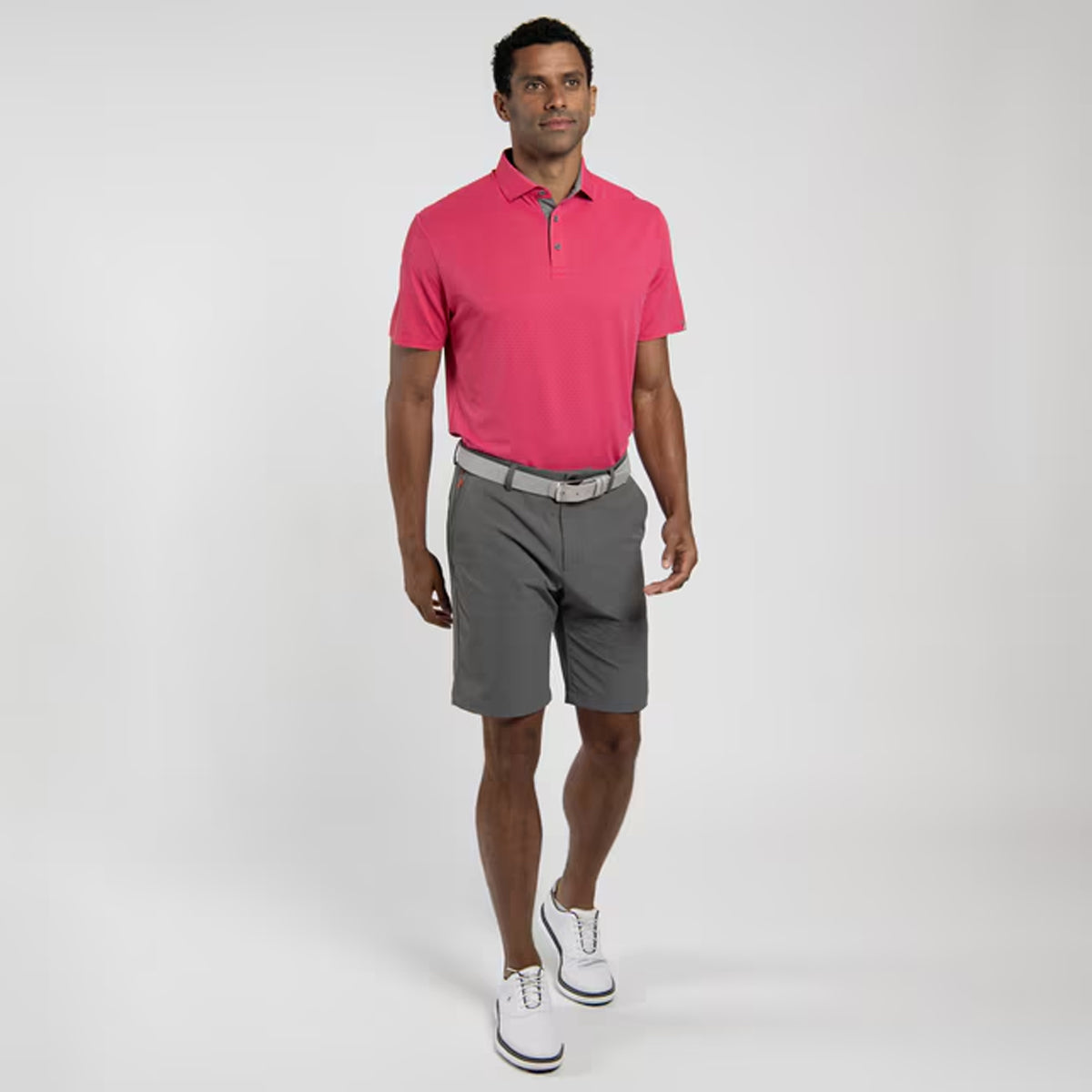 KJUS SAVIN STRUCTURE POLO RHUBARB