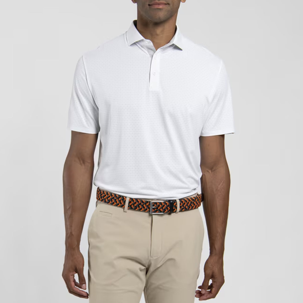 KJUS SAVIN STRUCTURE POLO WHITE