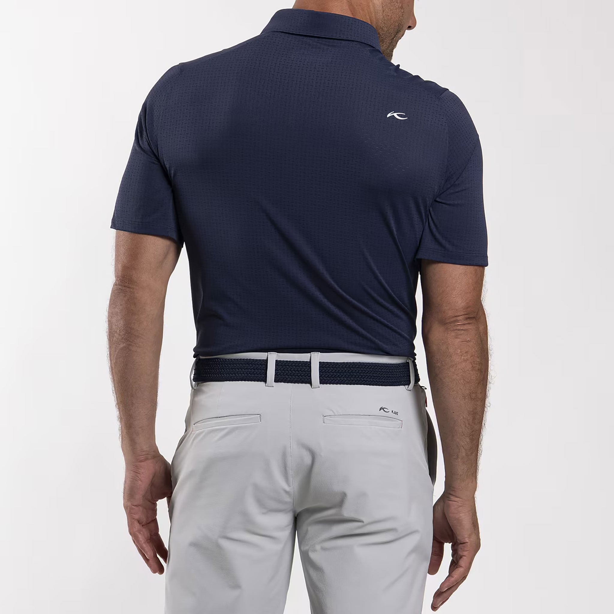 KJUS MEN SAVIN STRUCTURE POLO S/S ATLANTA BLUE / 48