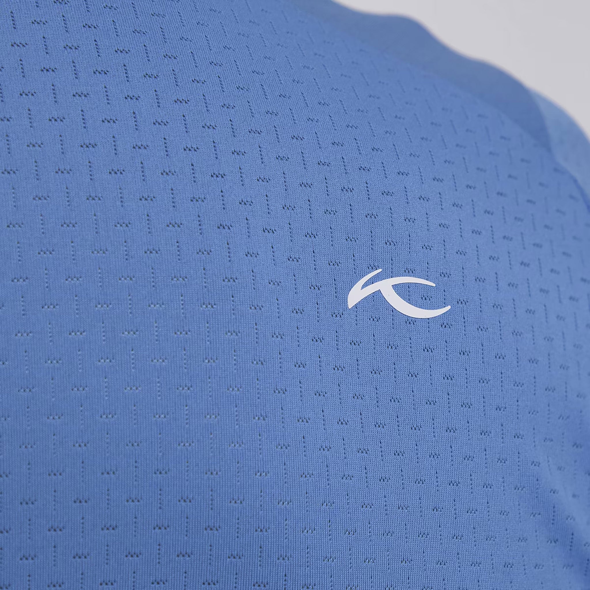 KJUS MEN SAVIN STRUCTURE POLO S/S CERULEAN / 48