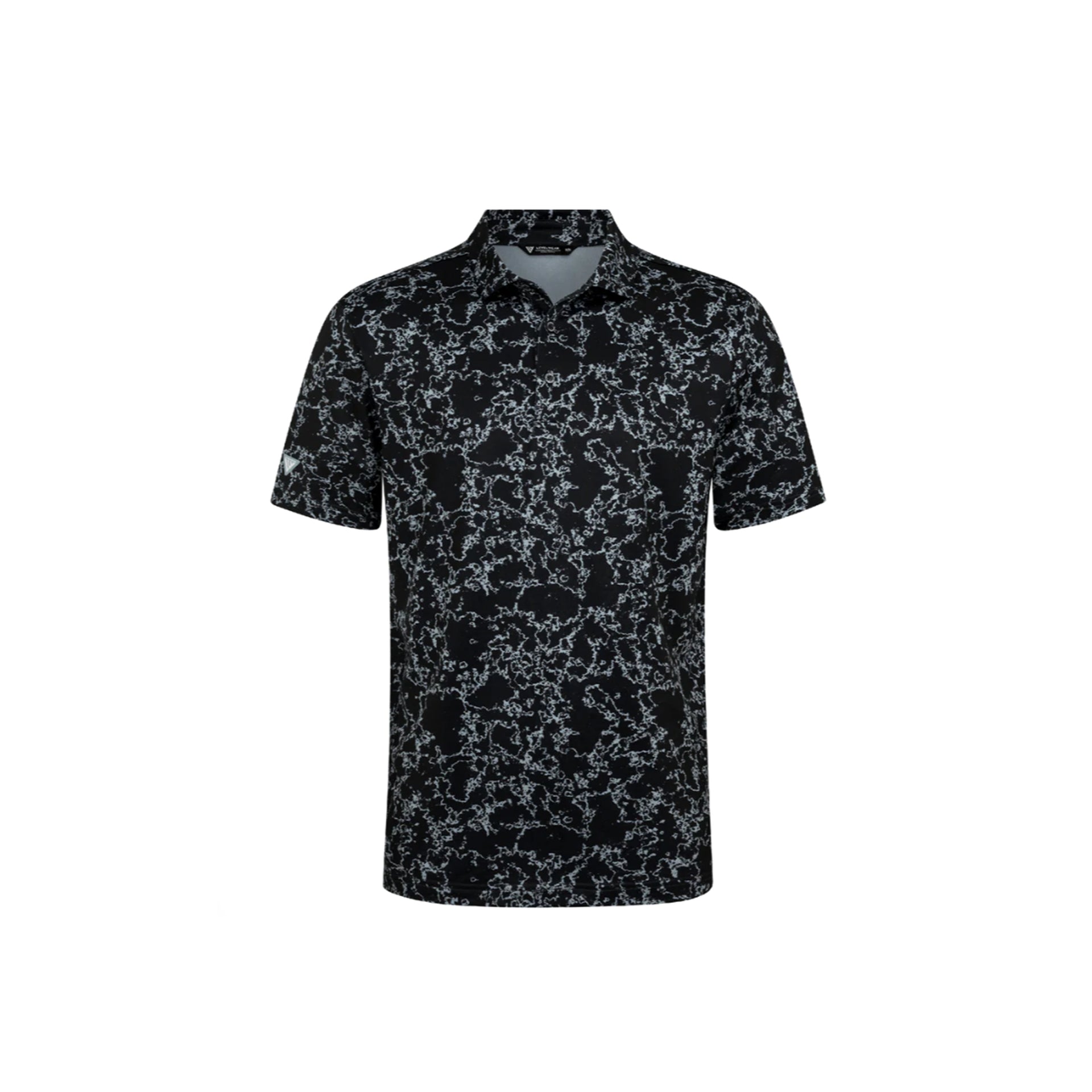 CAMOFLOW POLO PEBBLE/BLACK