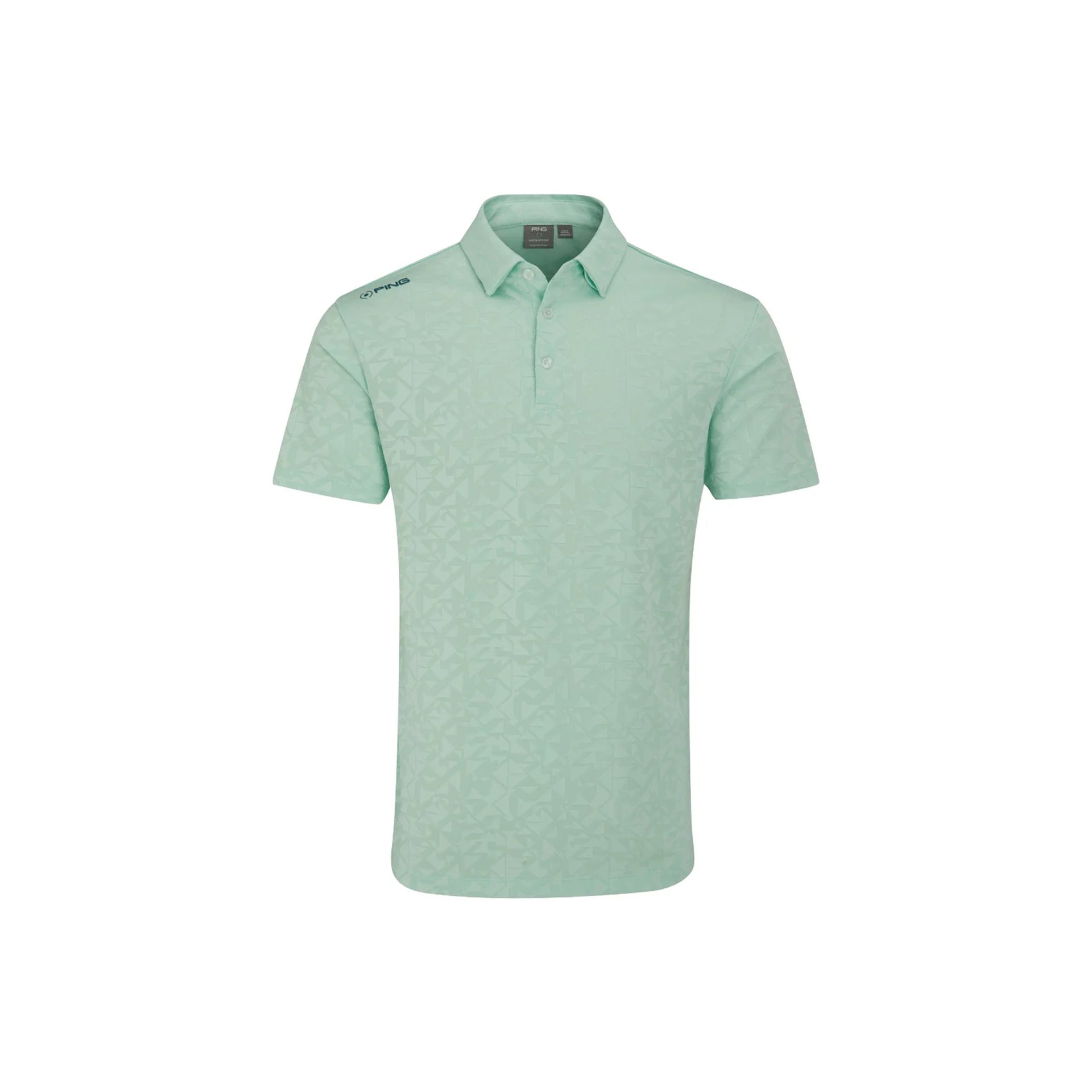 PING GEO-CAMO POLO MISTY GREEN