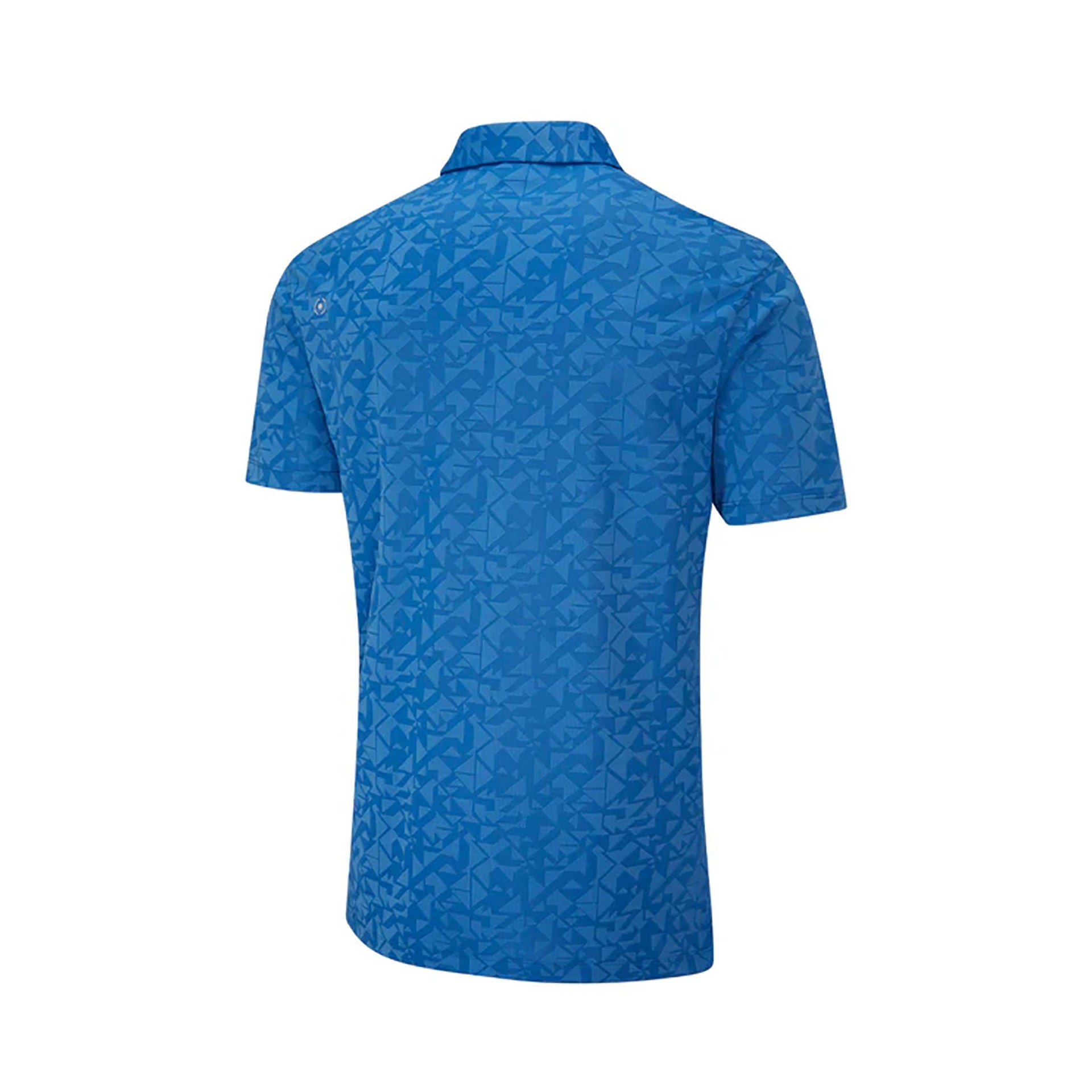 PING GEO-CAMO POLO L / TIDAL BLUE