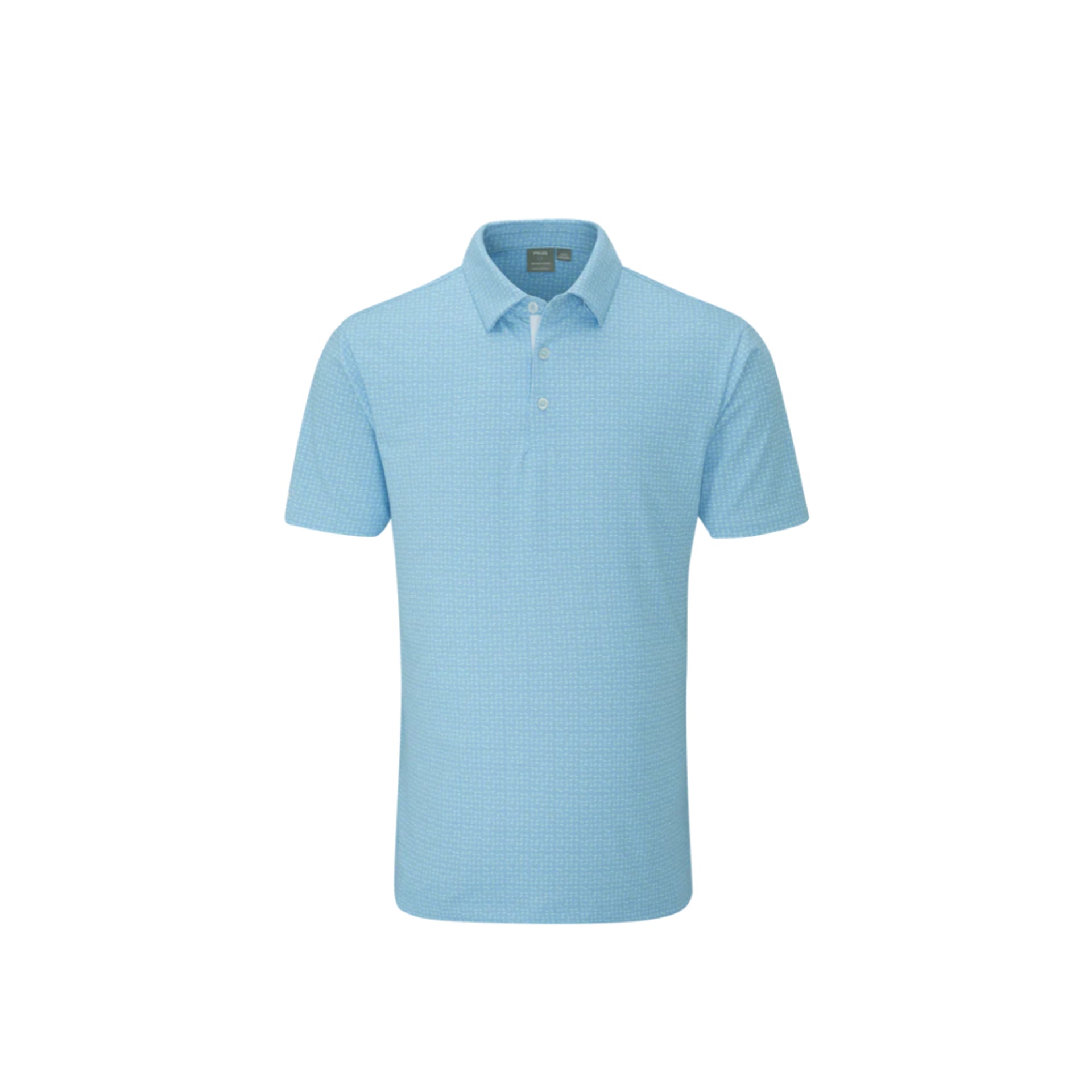 PING JULIAN CRYSTAL BLUE MULTI POLO