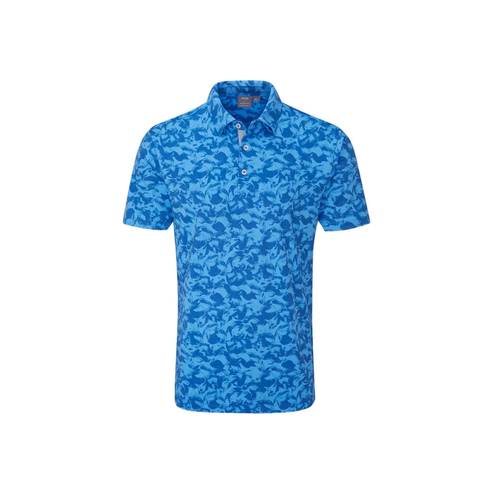 PING JULIAN TIDAL BLUE MULTI POLO