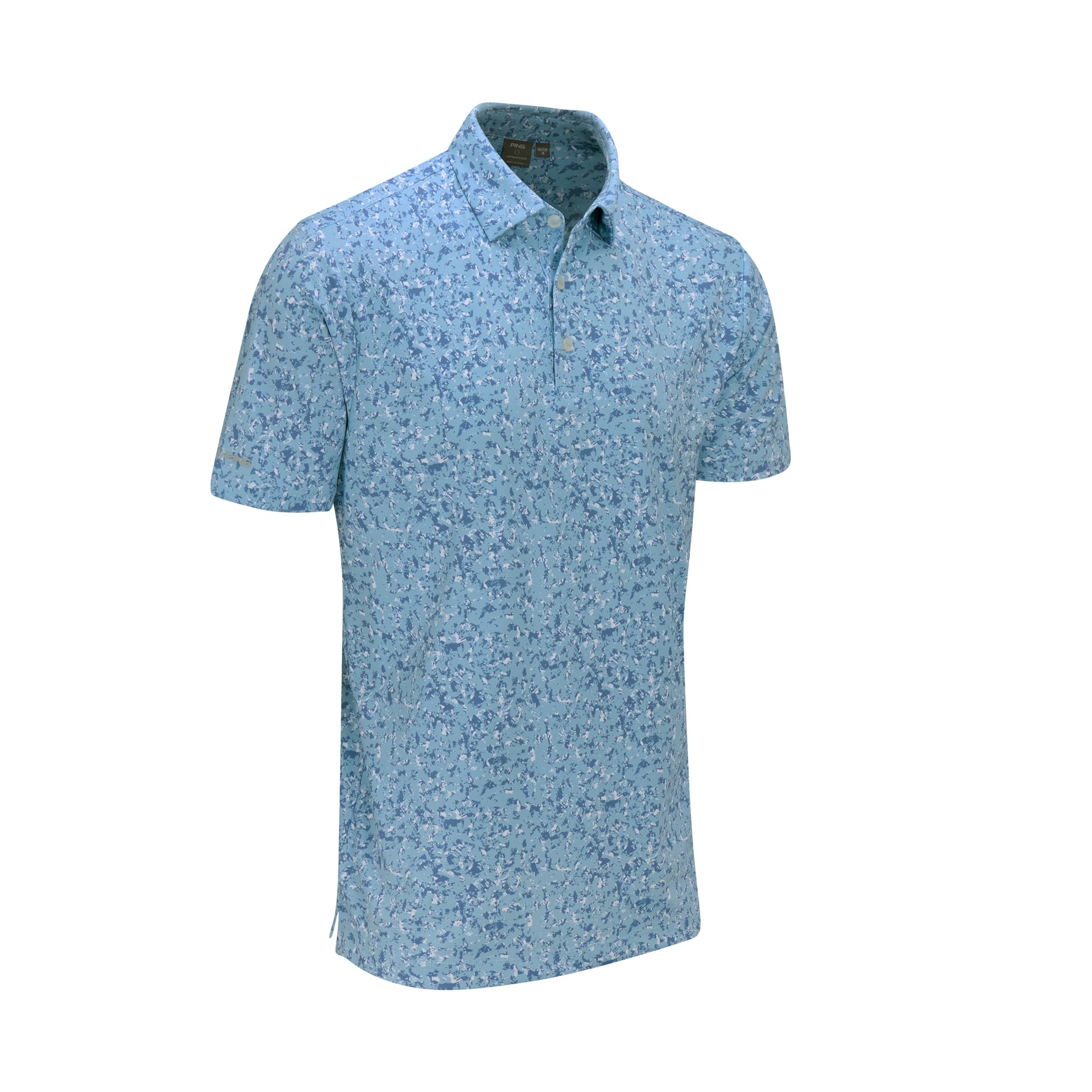 PING GILMORE POLO DUSTY BLUE MULTI