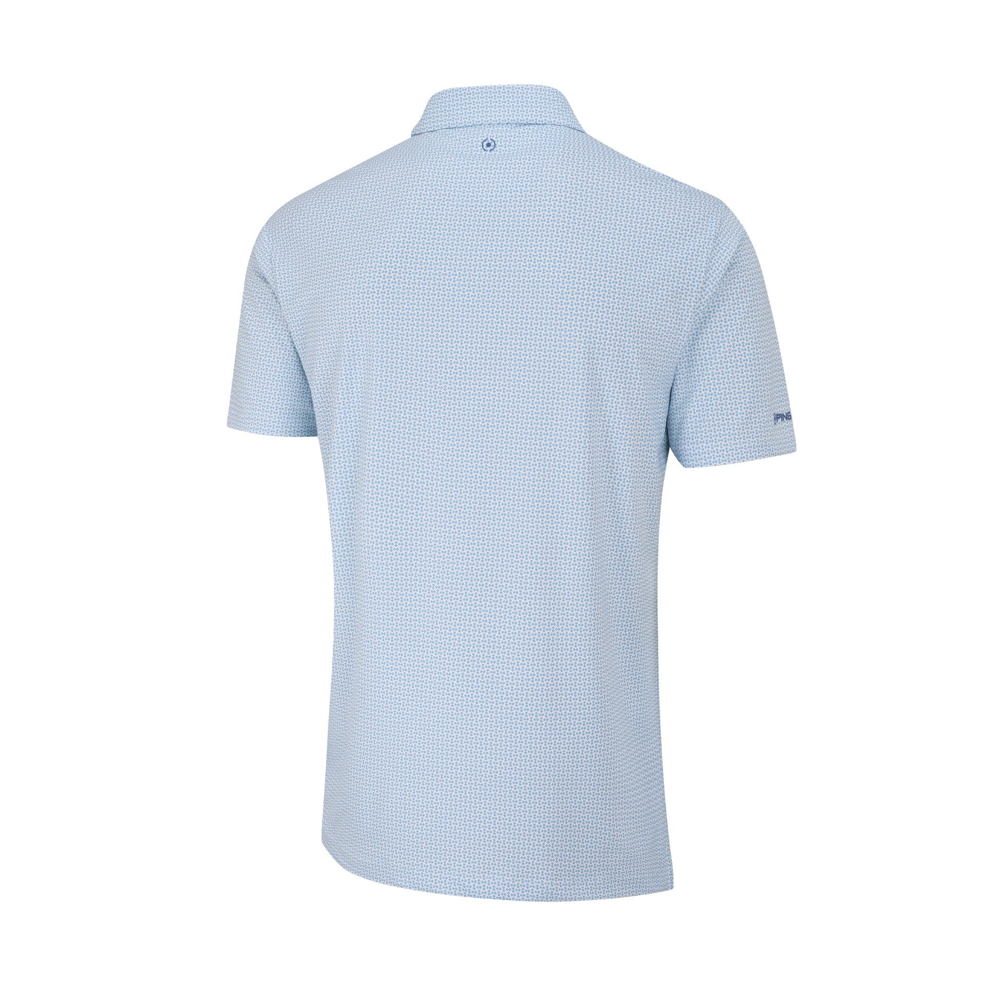 PING GILMORE POLO WHITE/DUSTY BLUE