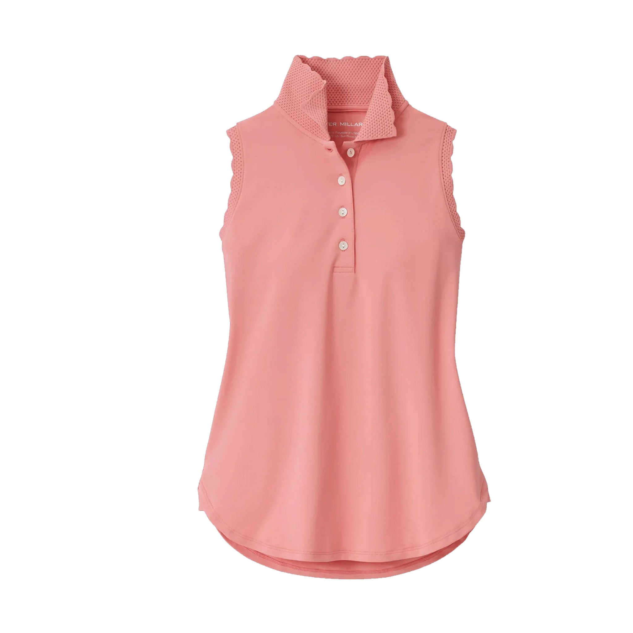 PM OPAL SLEEVELESS STRETCH JERSEY POLO CREEF L