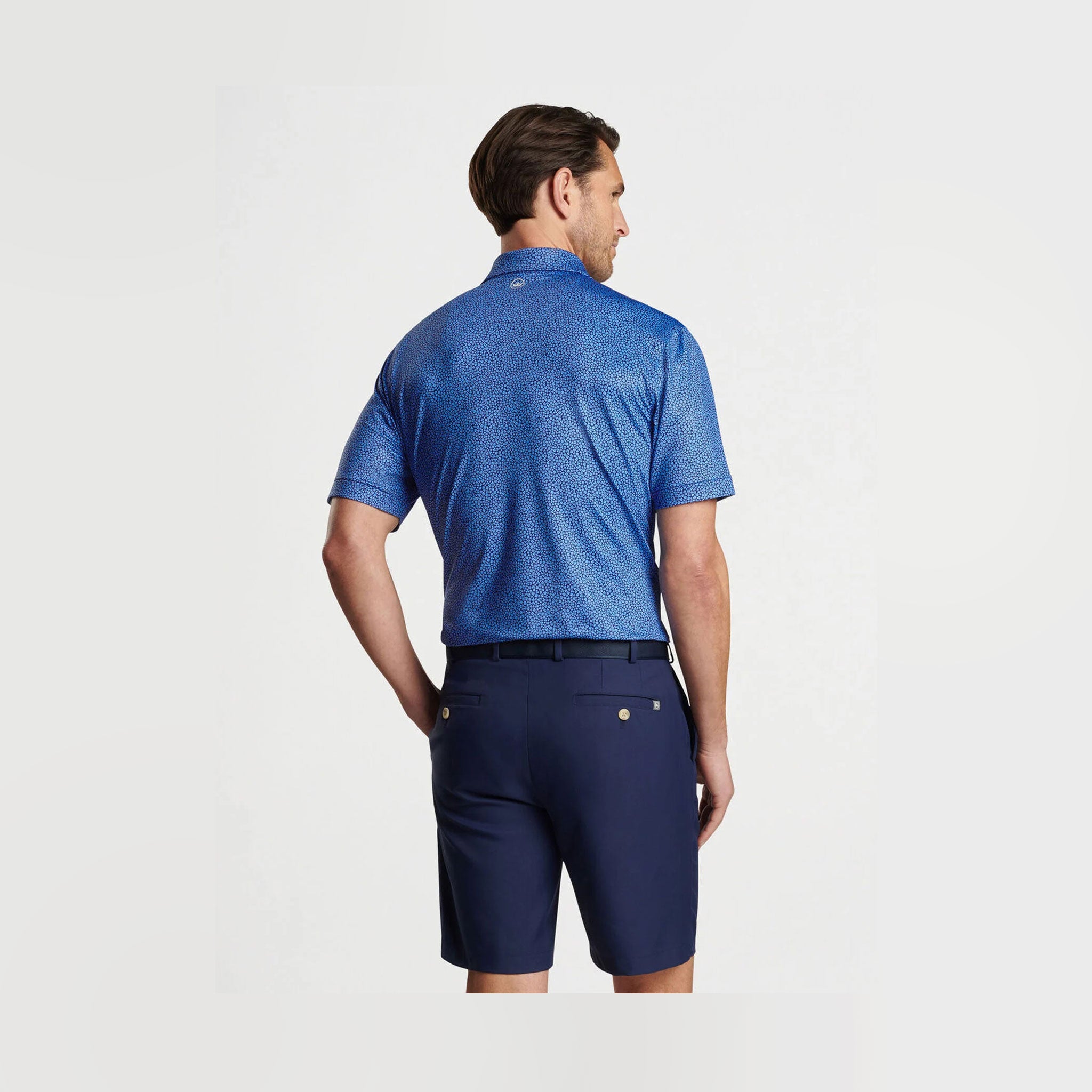 PM THE IRISH PERFORMANCE JERSEY POLO STONE NAVY / L