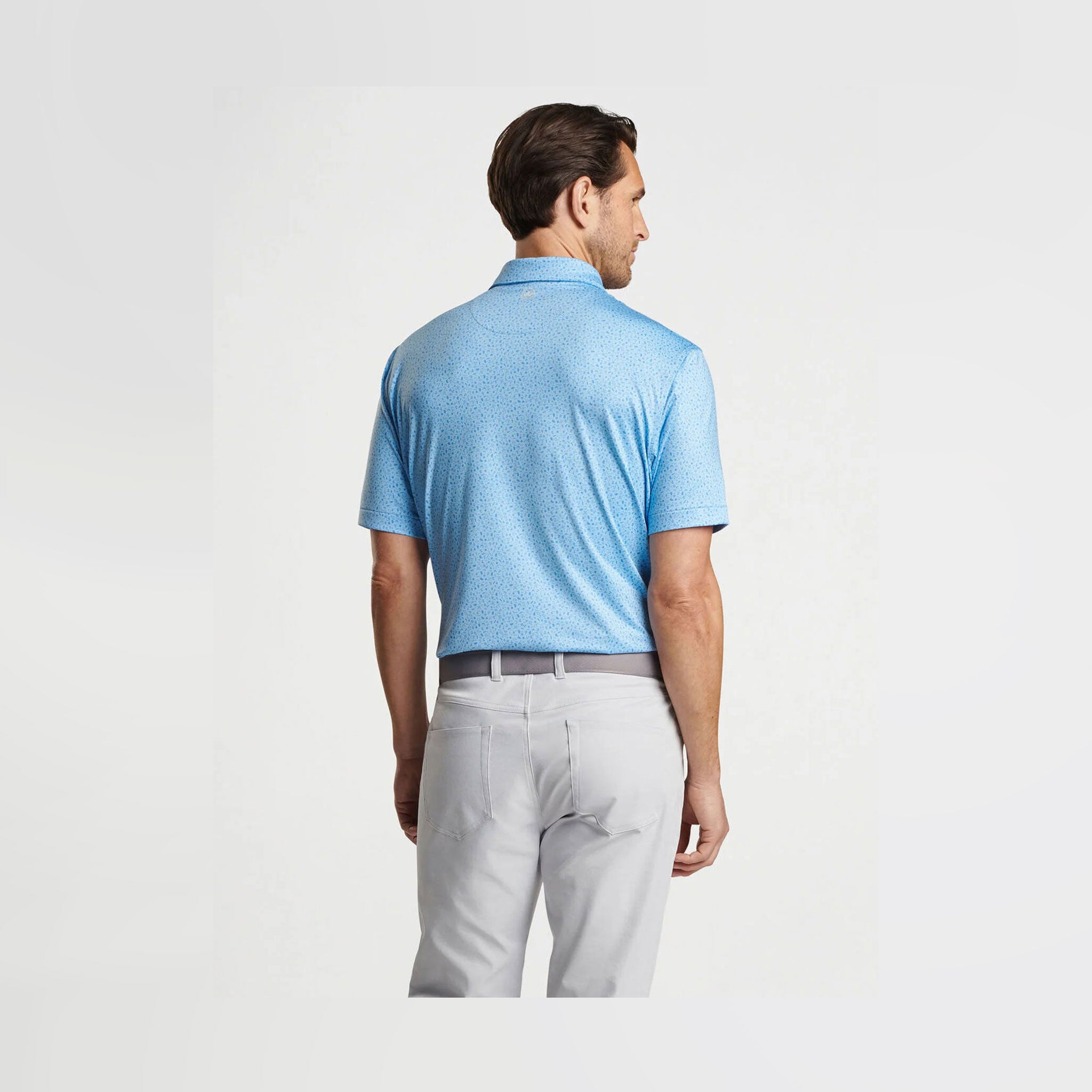 PM MARINE NAVIGATION PERFORMANCE JERSEY POLO CAPE BLUE / L