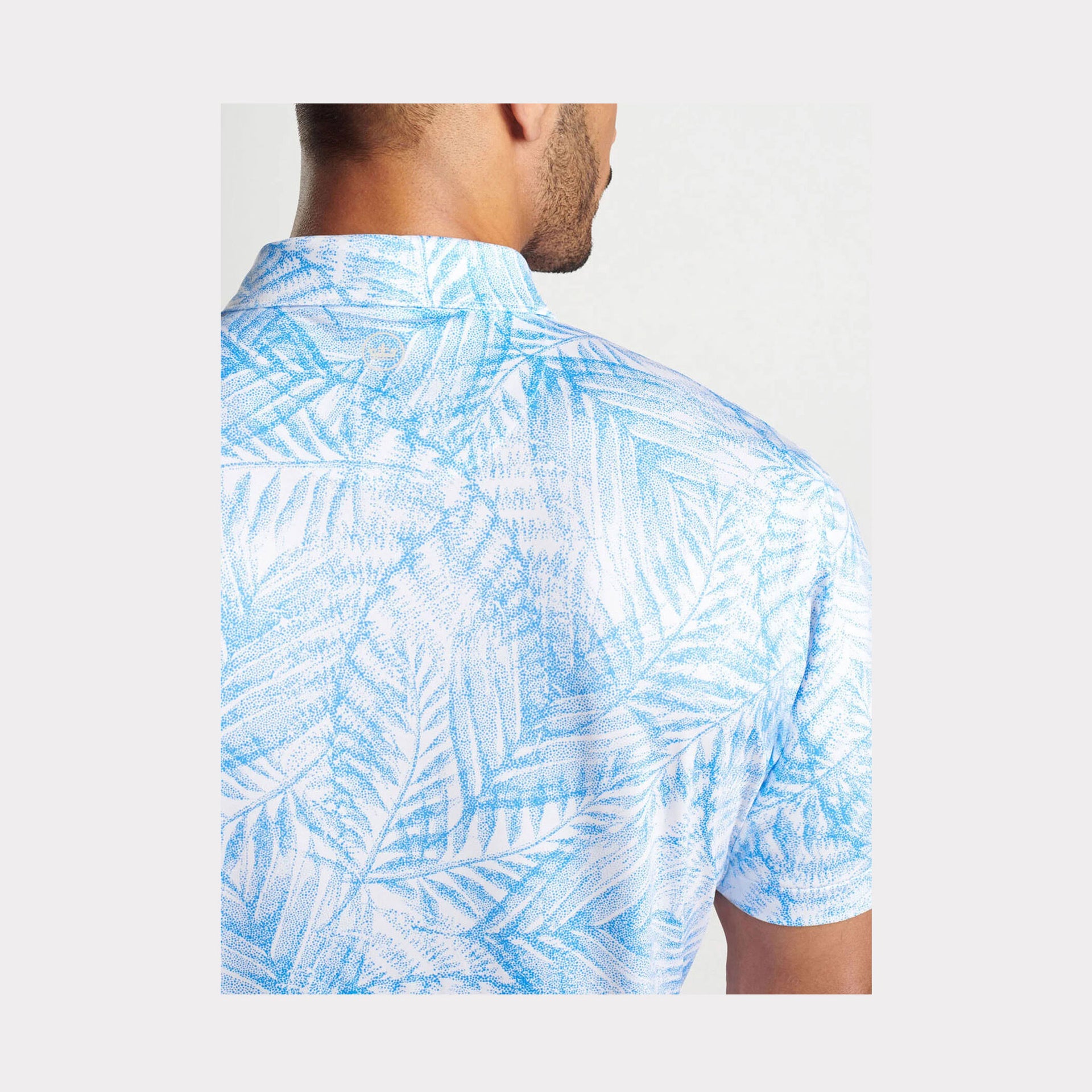 PM FERN PERFORMANCE JERSEY POLO WHITE / L