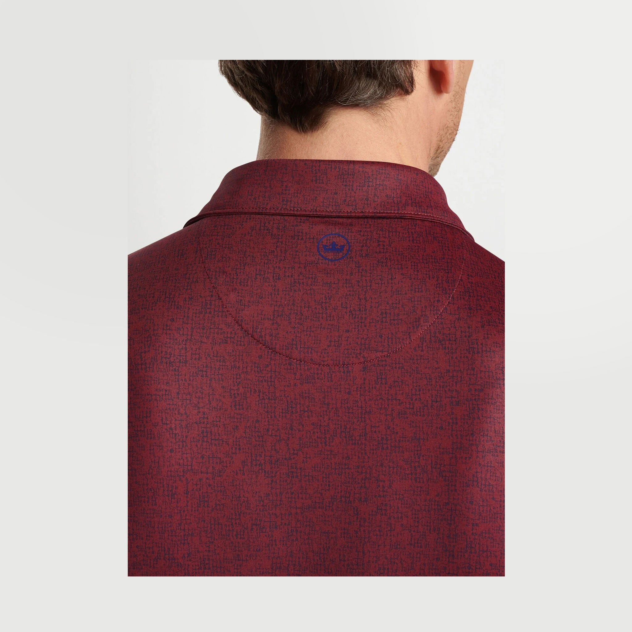 PM SWITCHING GEARS PERFORMANCE JERSEY POLO VERMILION / L