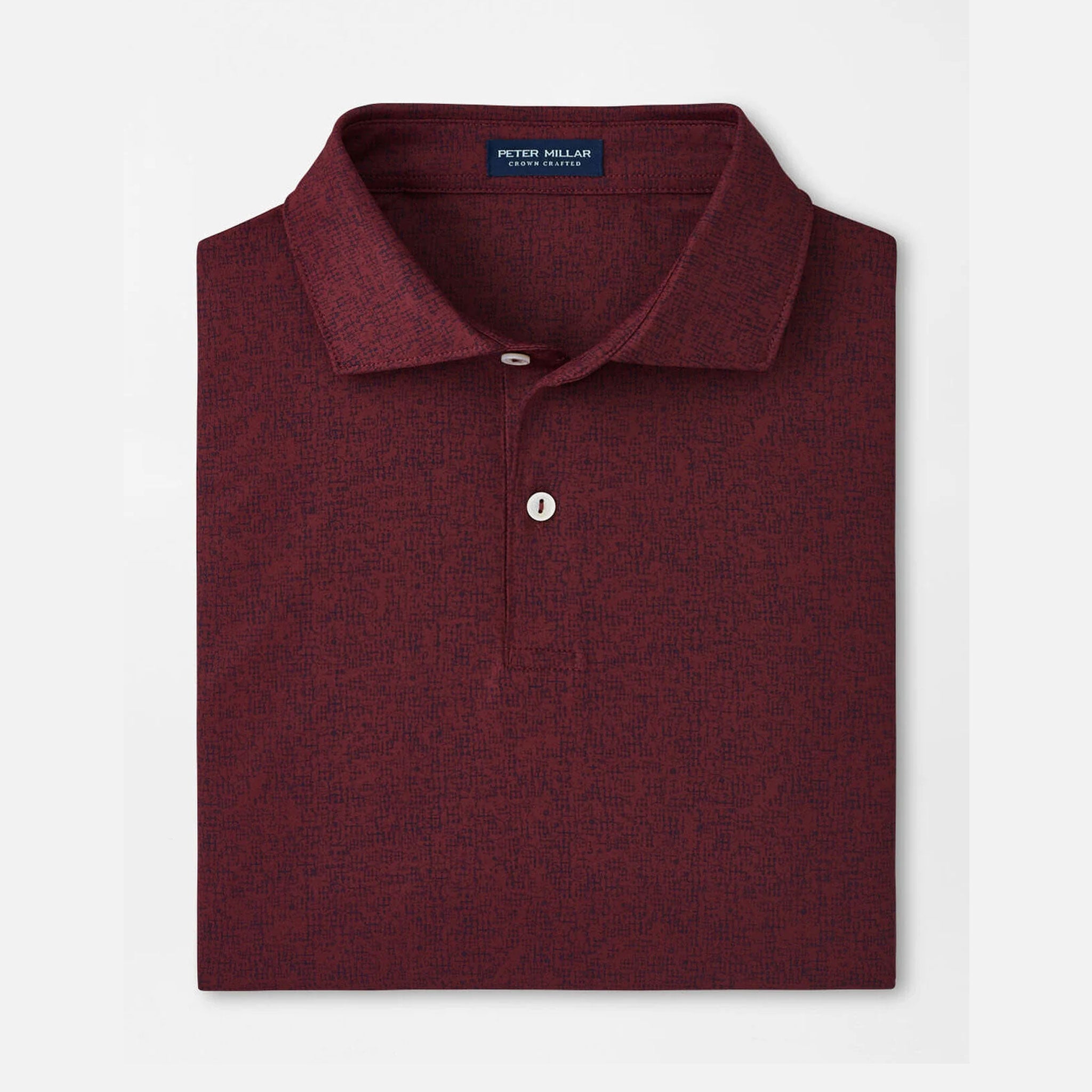 PM SWITCHING GEARS PERFORMANCE JERSEY POLO VERMILION / L