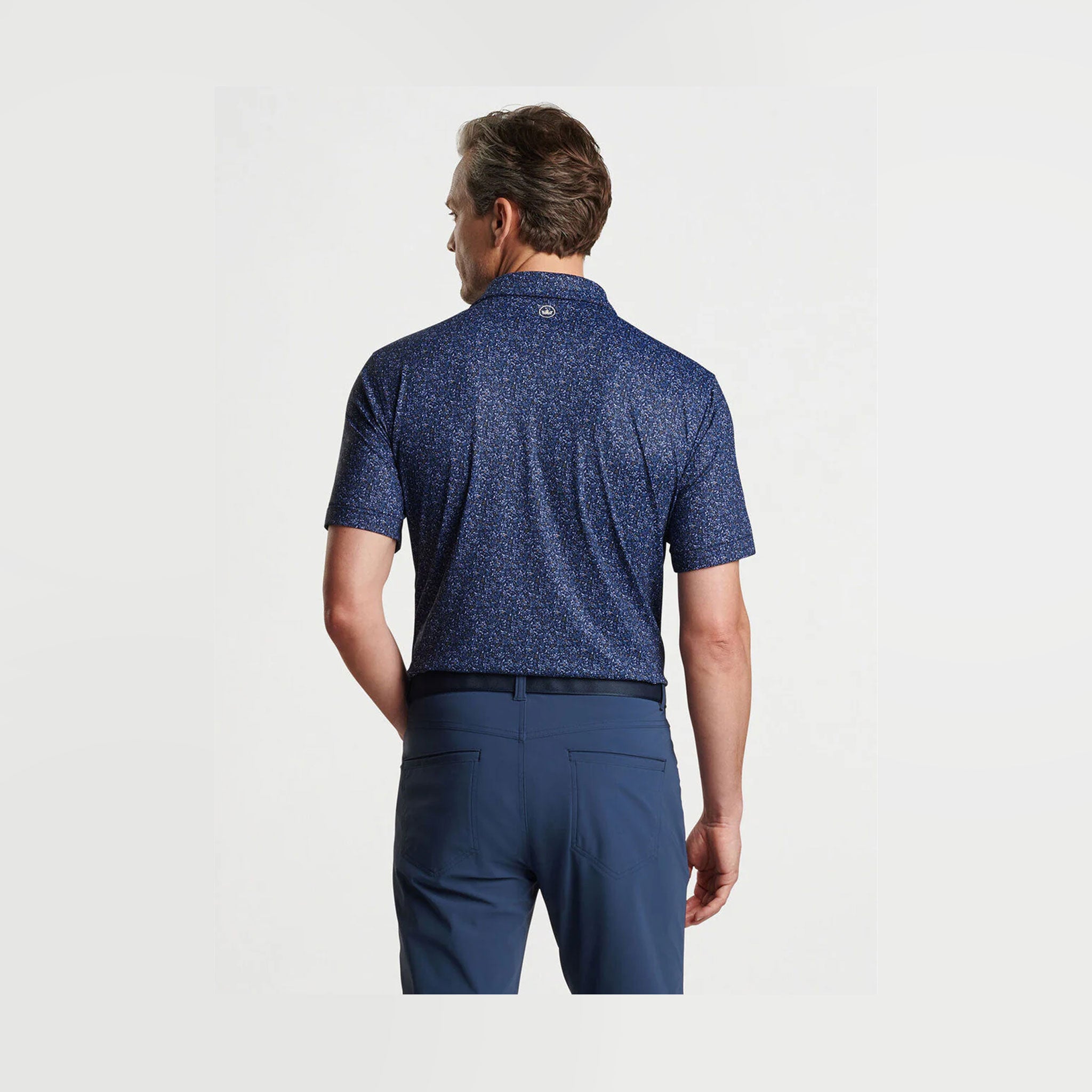 PM INFUSIONS PERFORMANCE JERSEY POLO NAVY / L