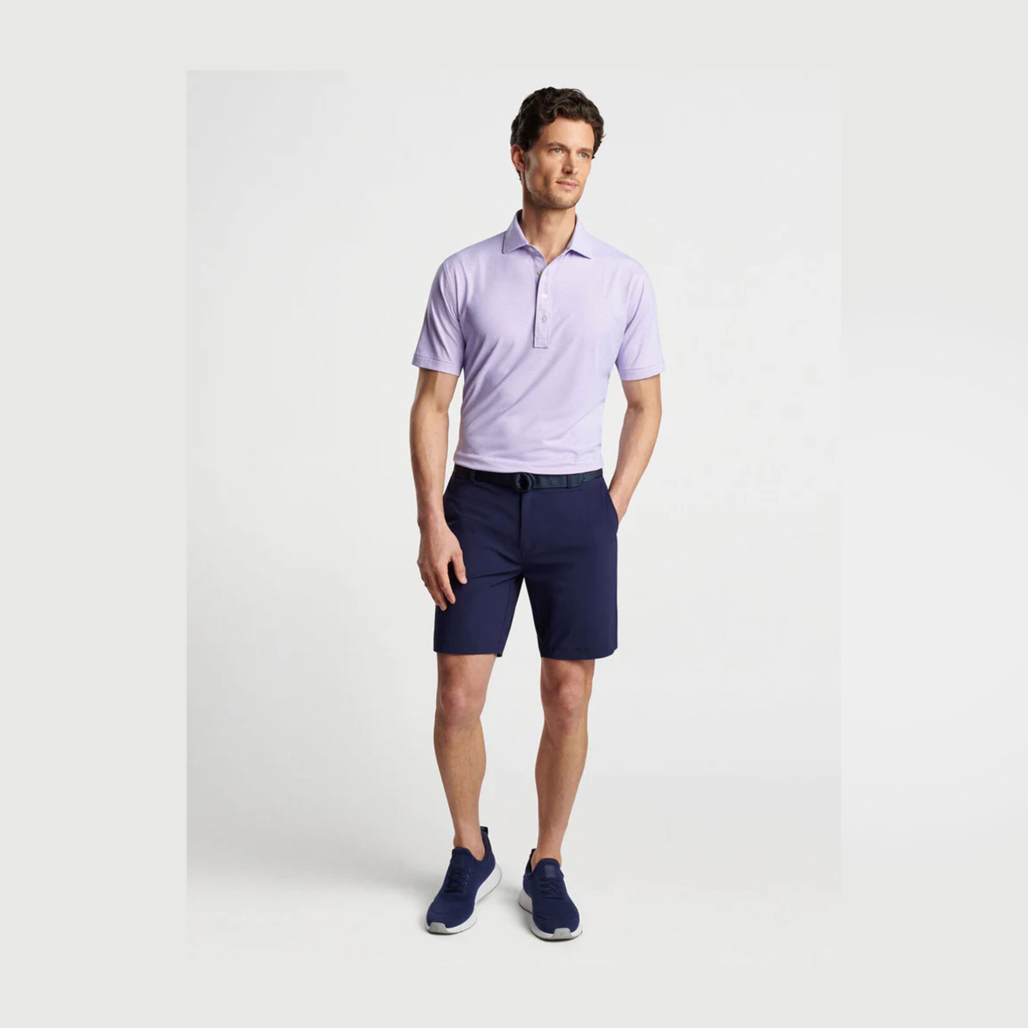 PM BEELMAN PERFORMANCE JERSEY POLO LACQUER / L