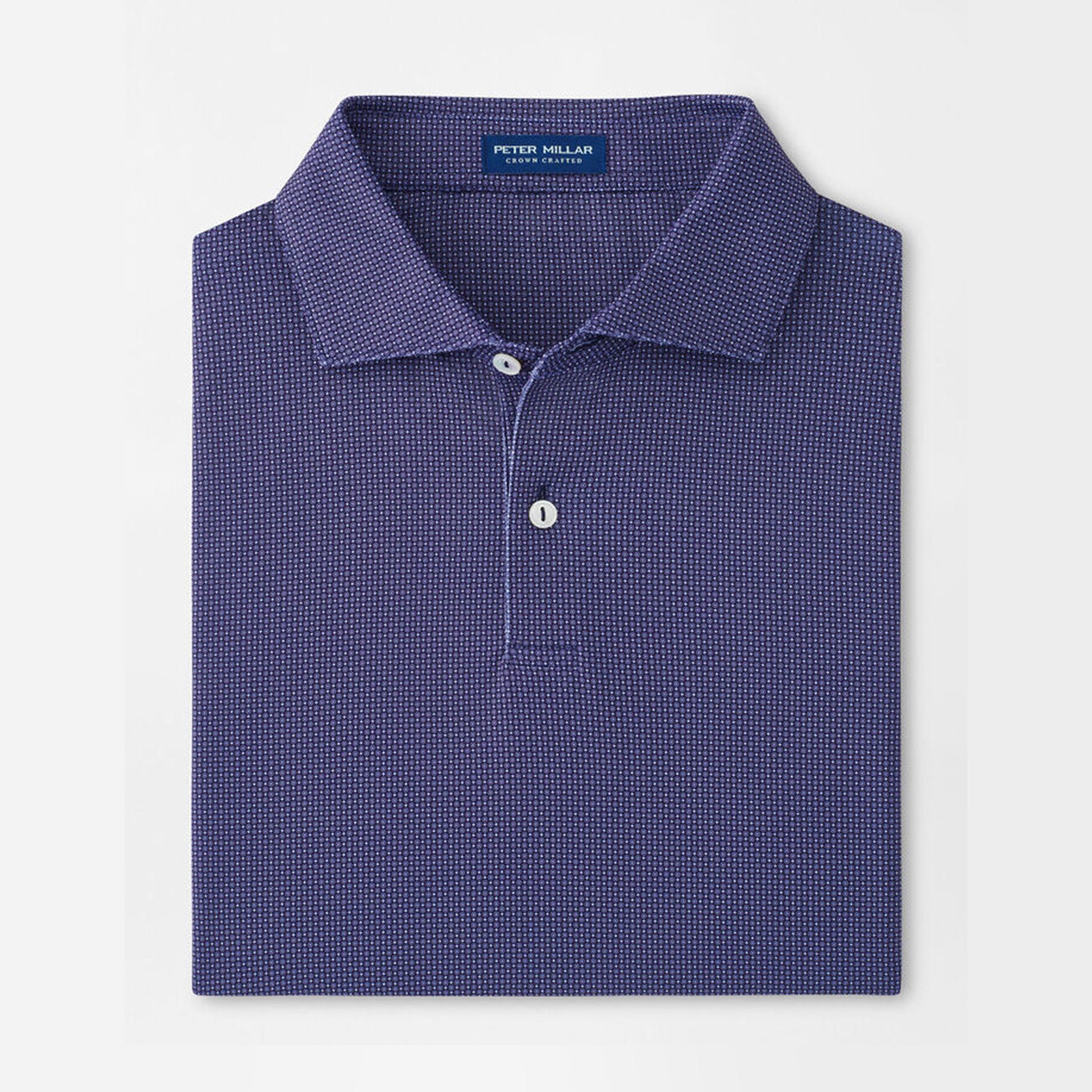 PM MENS GROVEWOOD PERFORMANCE JERSEY POLO NAVY / L