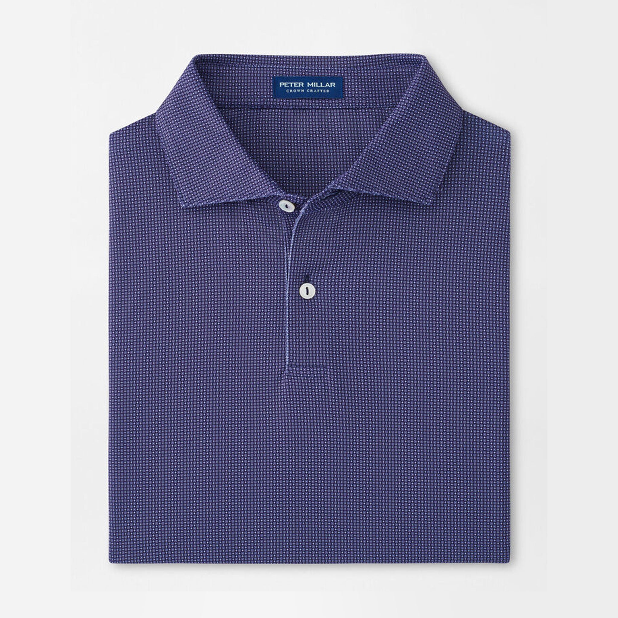 PM MENS GROVEWOOD PERFORMANCE JERSEY POLO NAVY / L