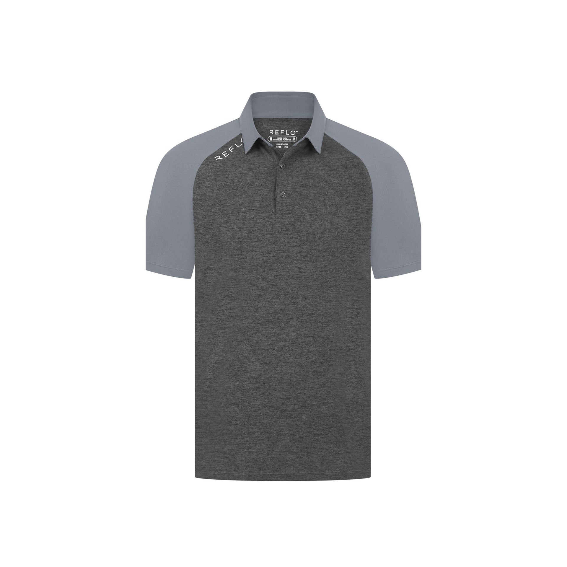 RF TUMMEL POLO SHIRT TECH GREY