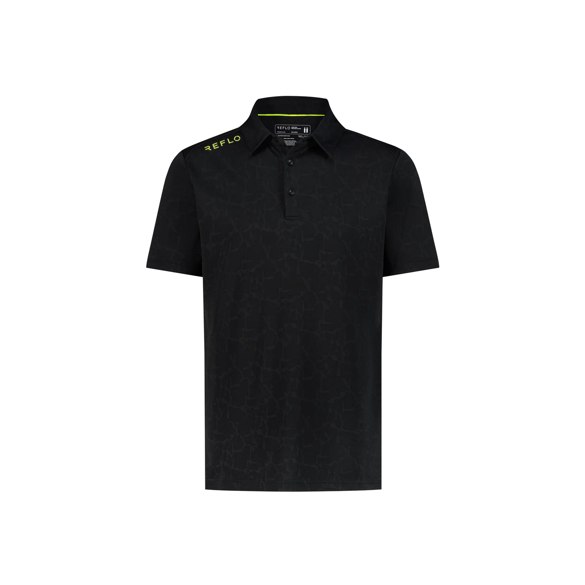 RF YAMUNA POLO SHIRT BLACK