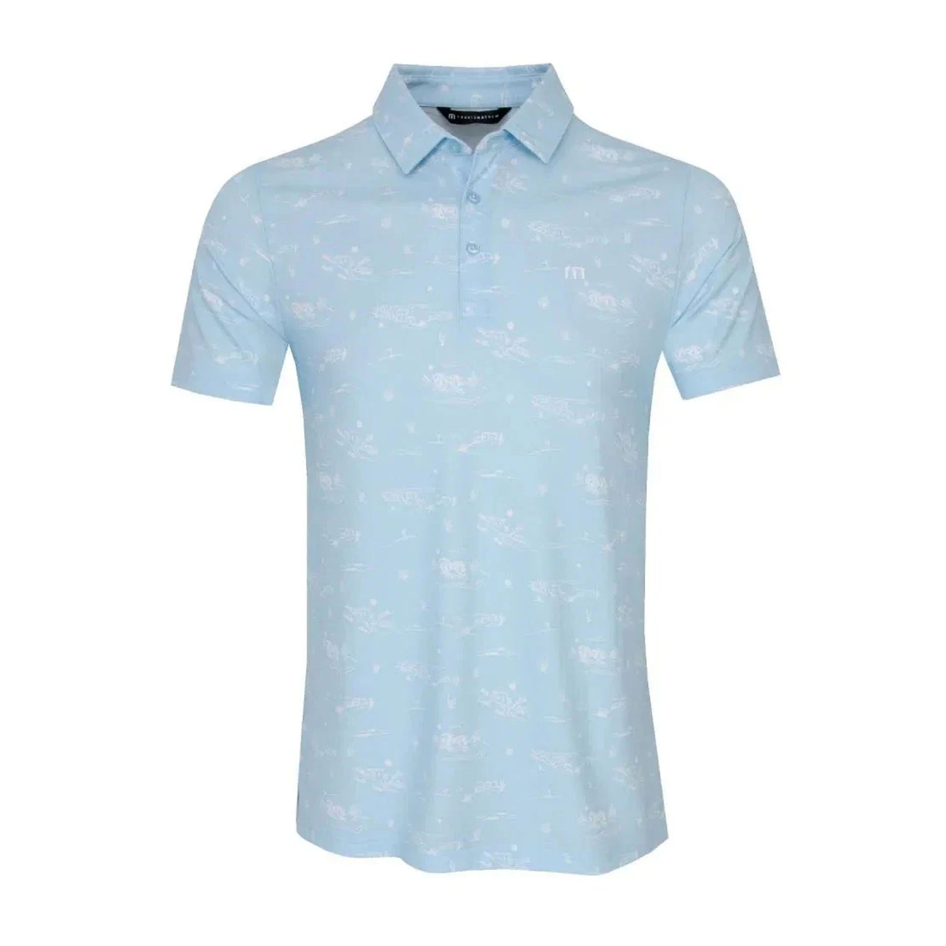 TM FEATHERWEIGHT CITY NO LOGO POLO BLACK/WHITE / L