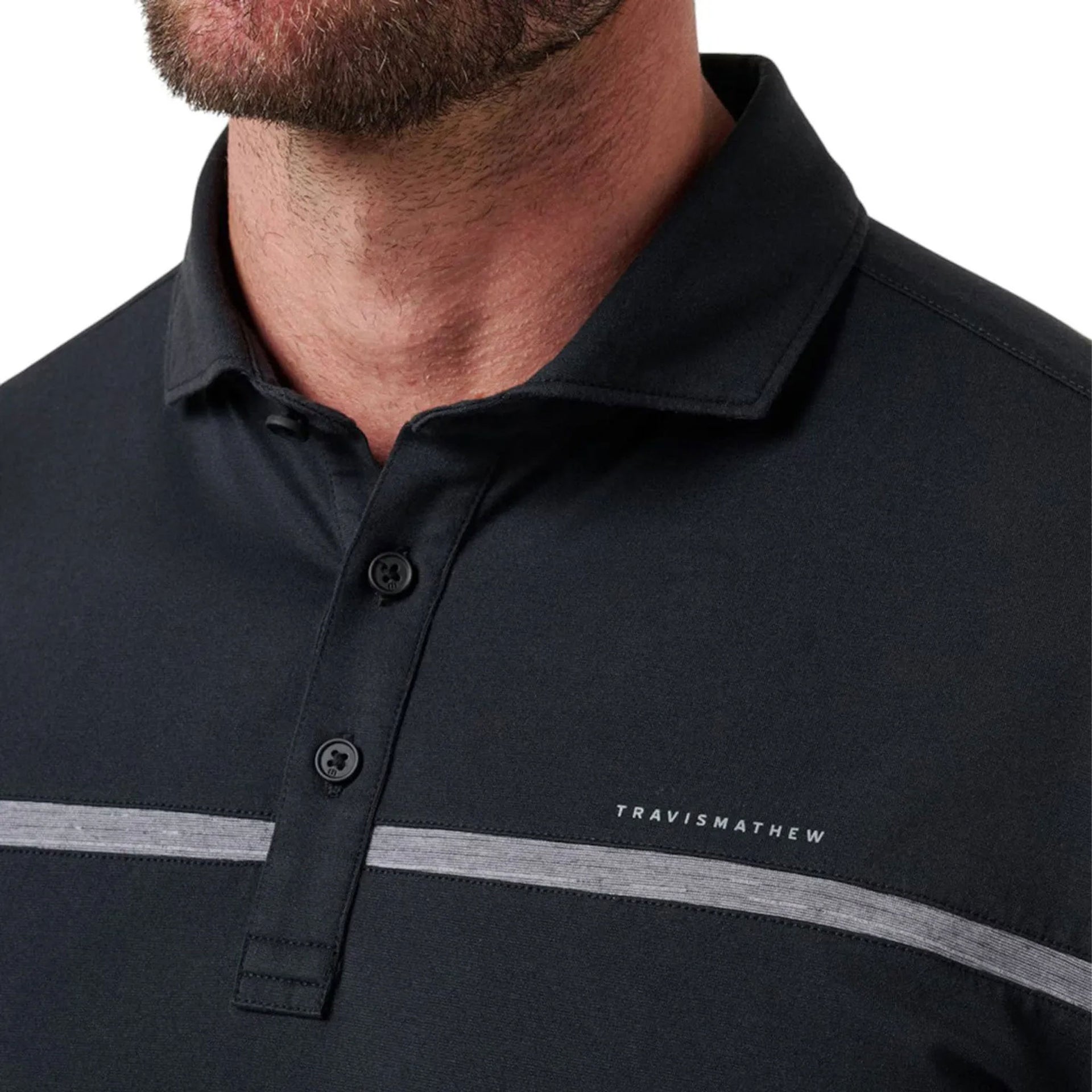 TM FLIGHT PLAN NO LOGO POLO BLACK / L