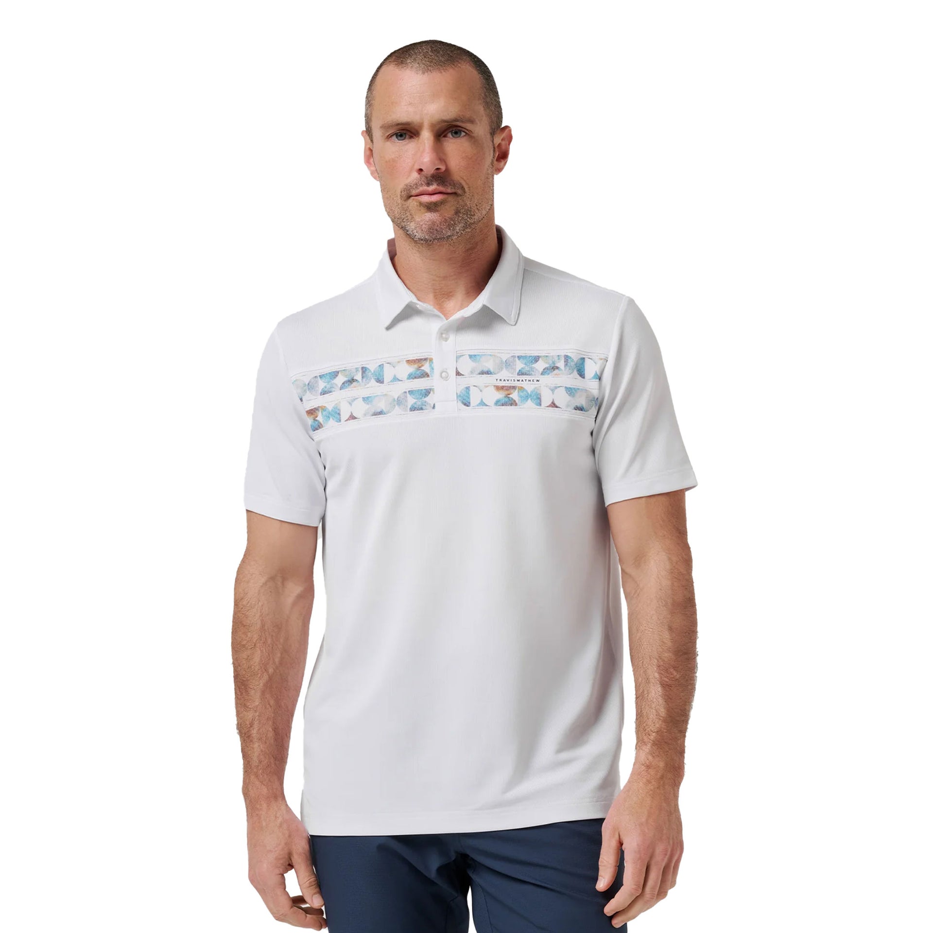 TM GOOD GOOD CS POLO INSIGNIA/WHITE / L